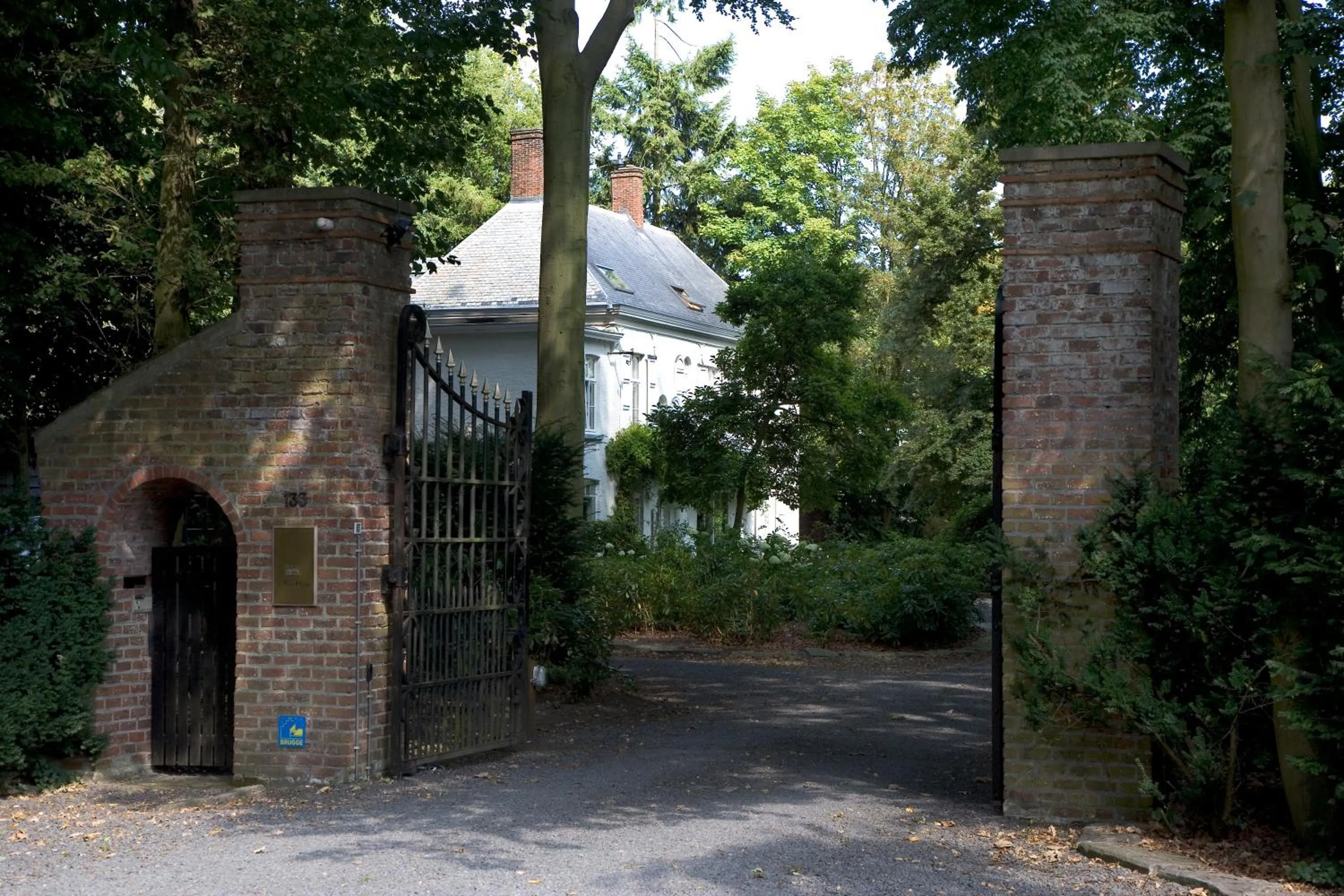 Facade/entrance in B&B 't Wit Huys Brugge