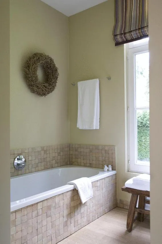 Garden view in B&B 't Wit Huys Brugge