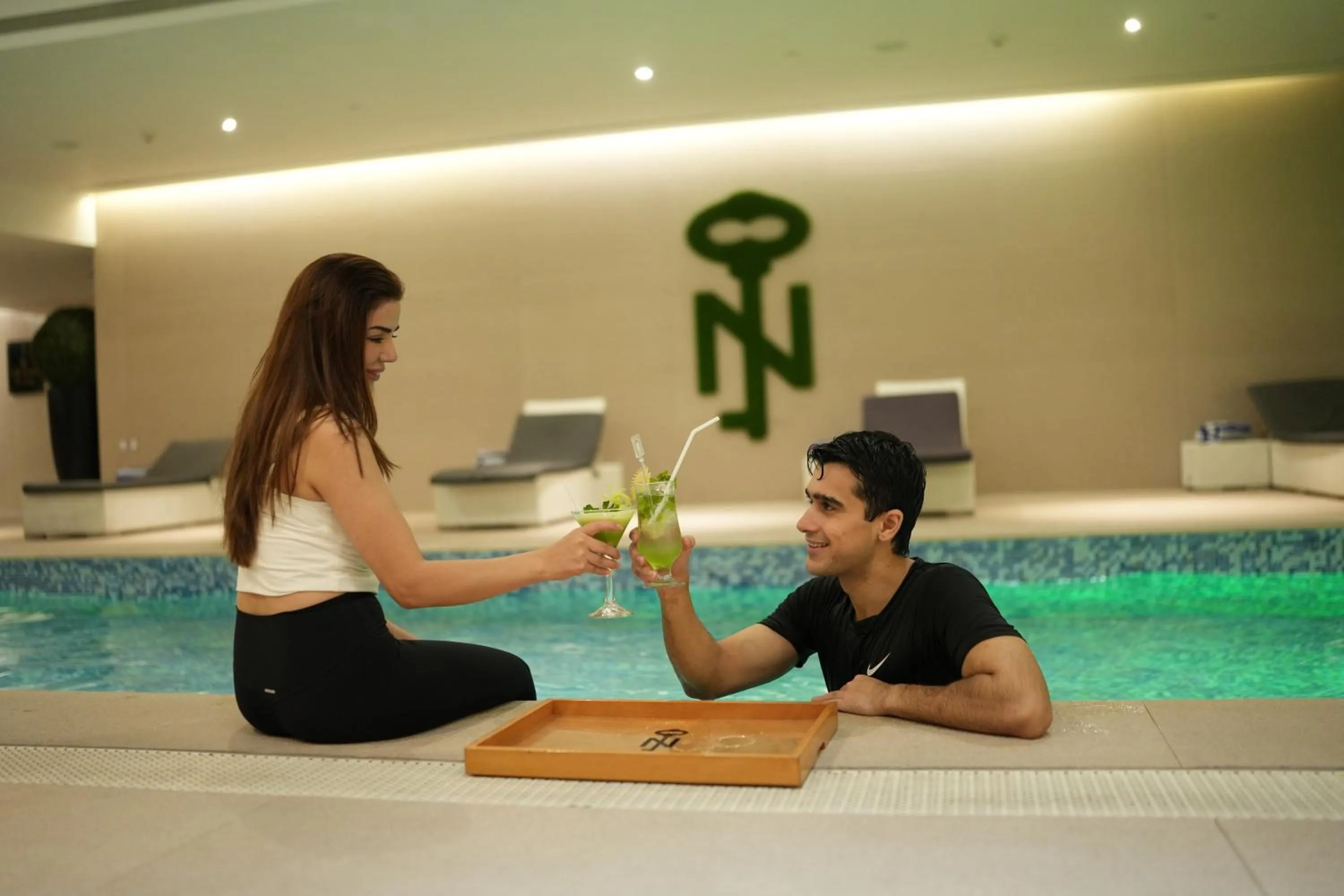 Swimming pool in The Nishat Hotel Johar Town