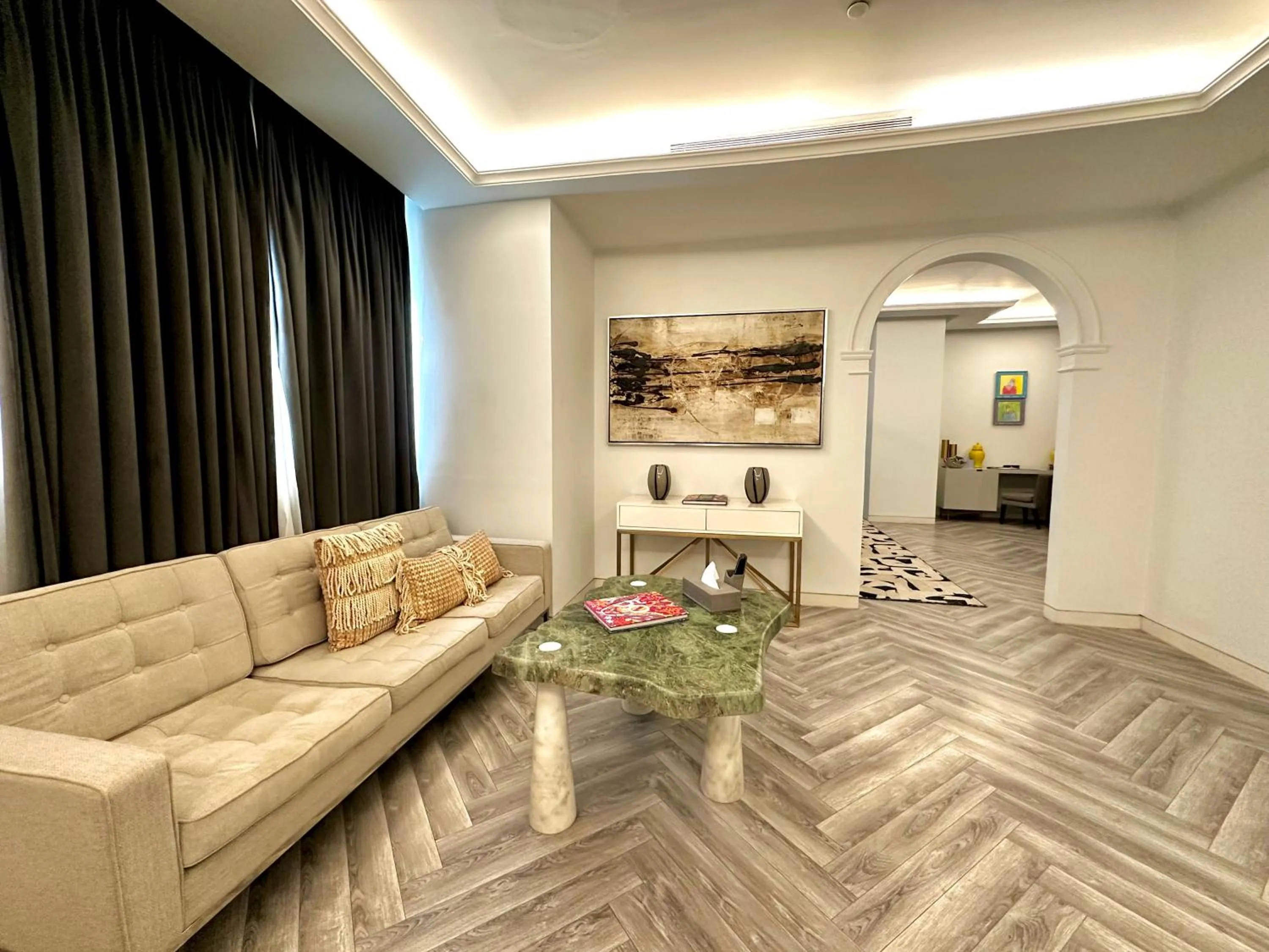 Living room in The Nishat Hotel Johar Town