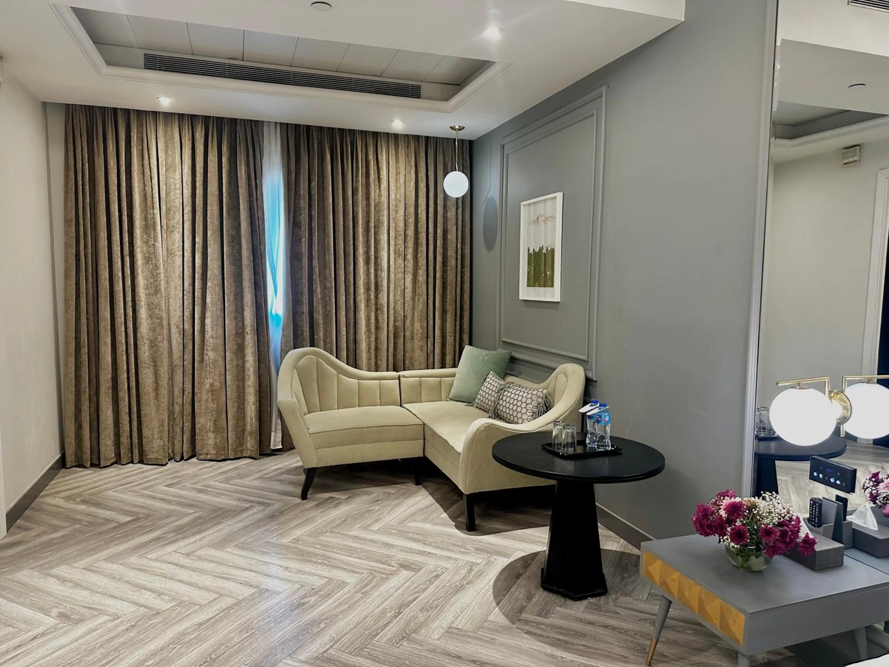 Seating area in The Nishat Hotel Johar Town