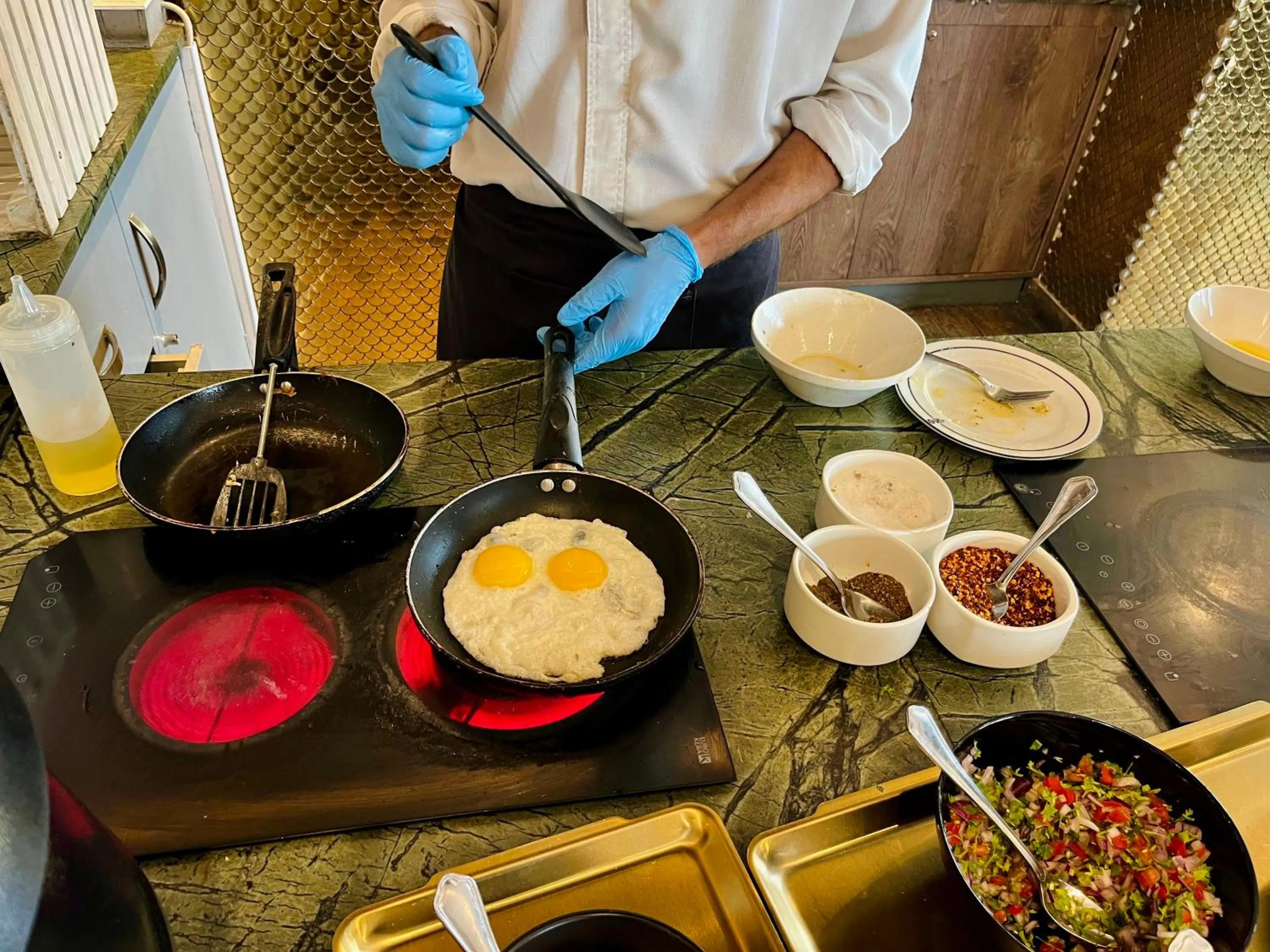 Breakfast in The Nishat Hotel Johar Town