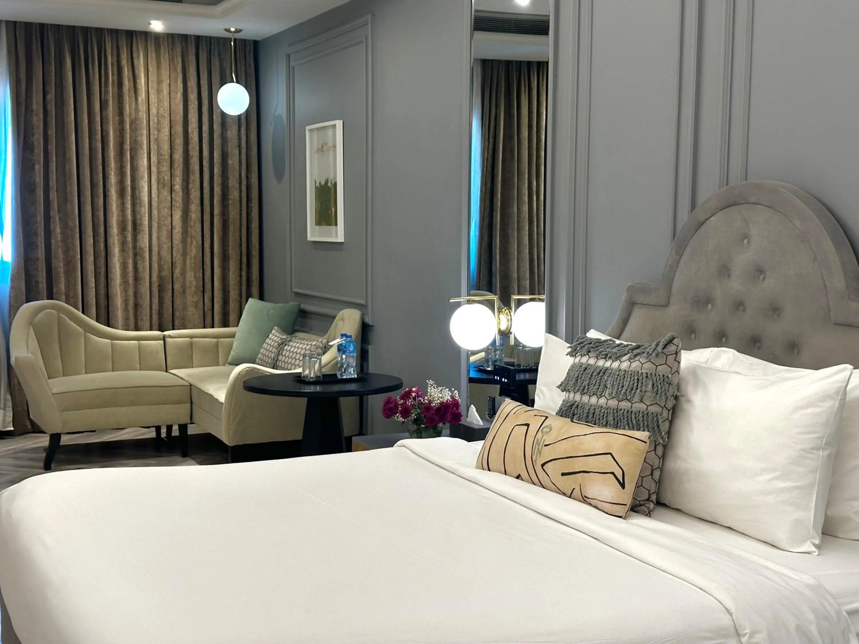 Photo of the whole room, Bed in The Nishat Hotel Johar Town