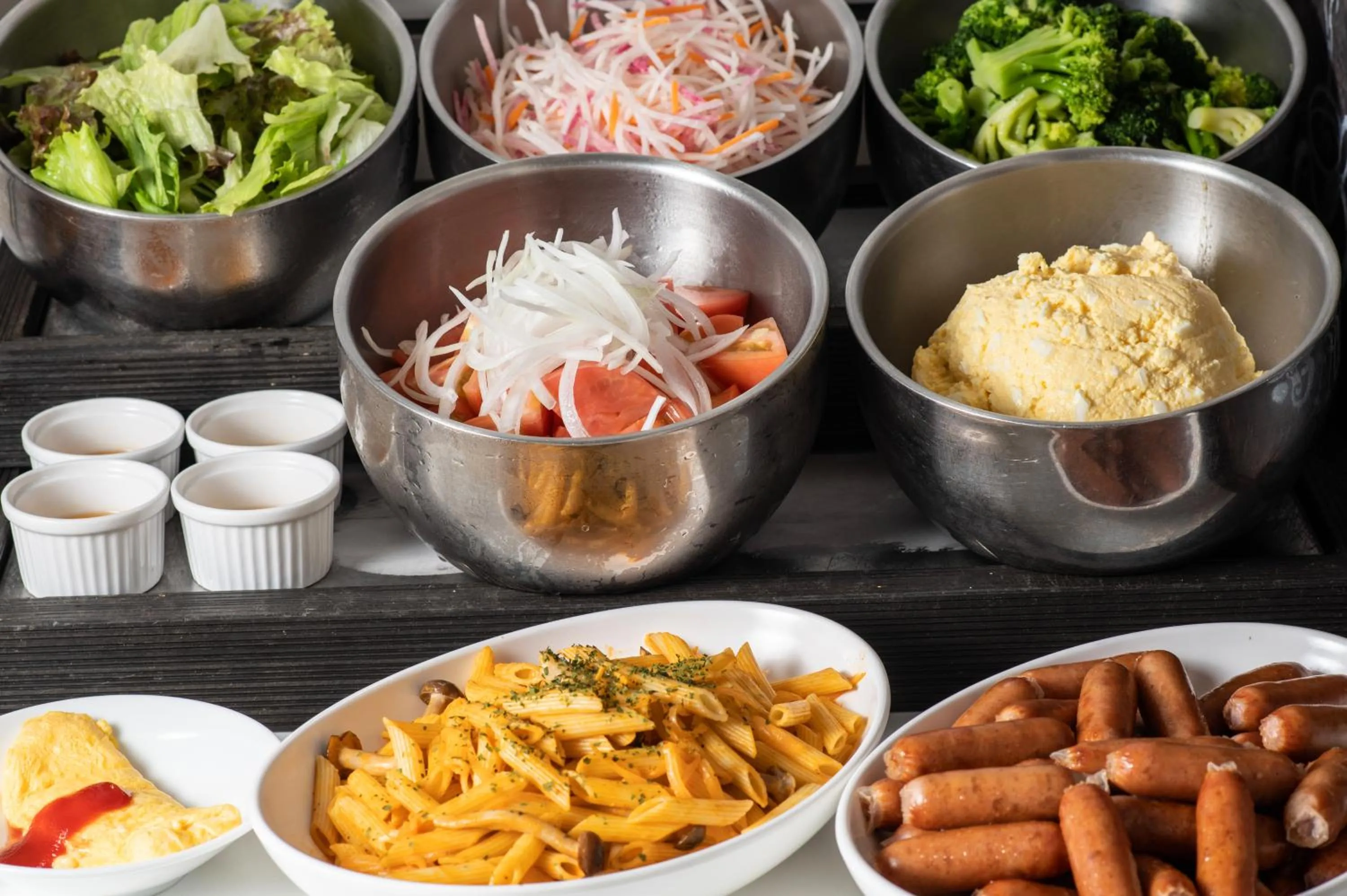 Buffet breakfast in Hotel Vista Nagoya Nishiki