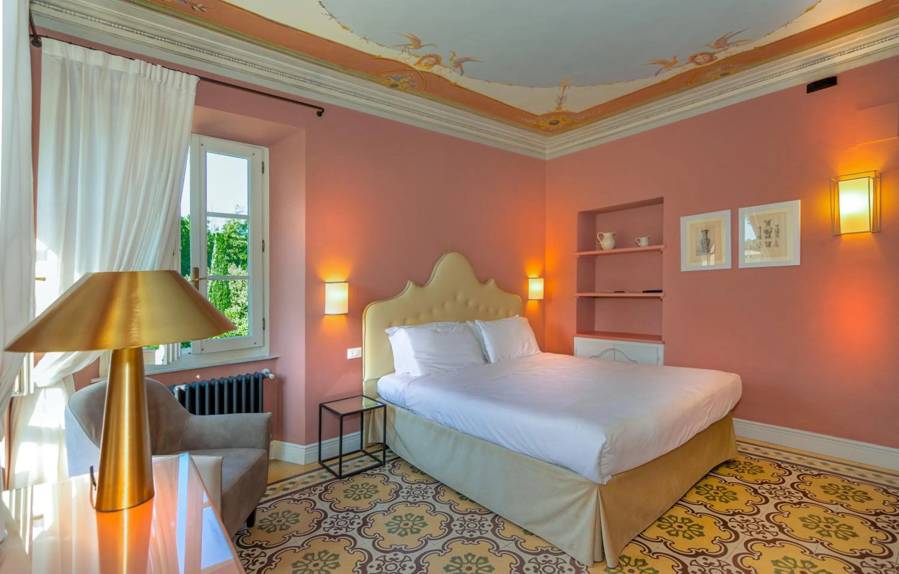 Bedroom, Bed in Hotel Albergo Villa Marta