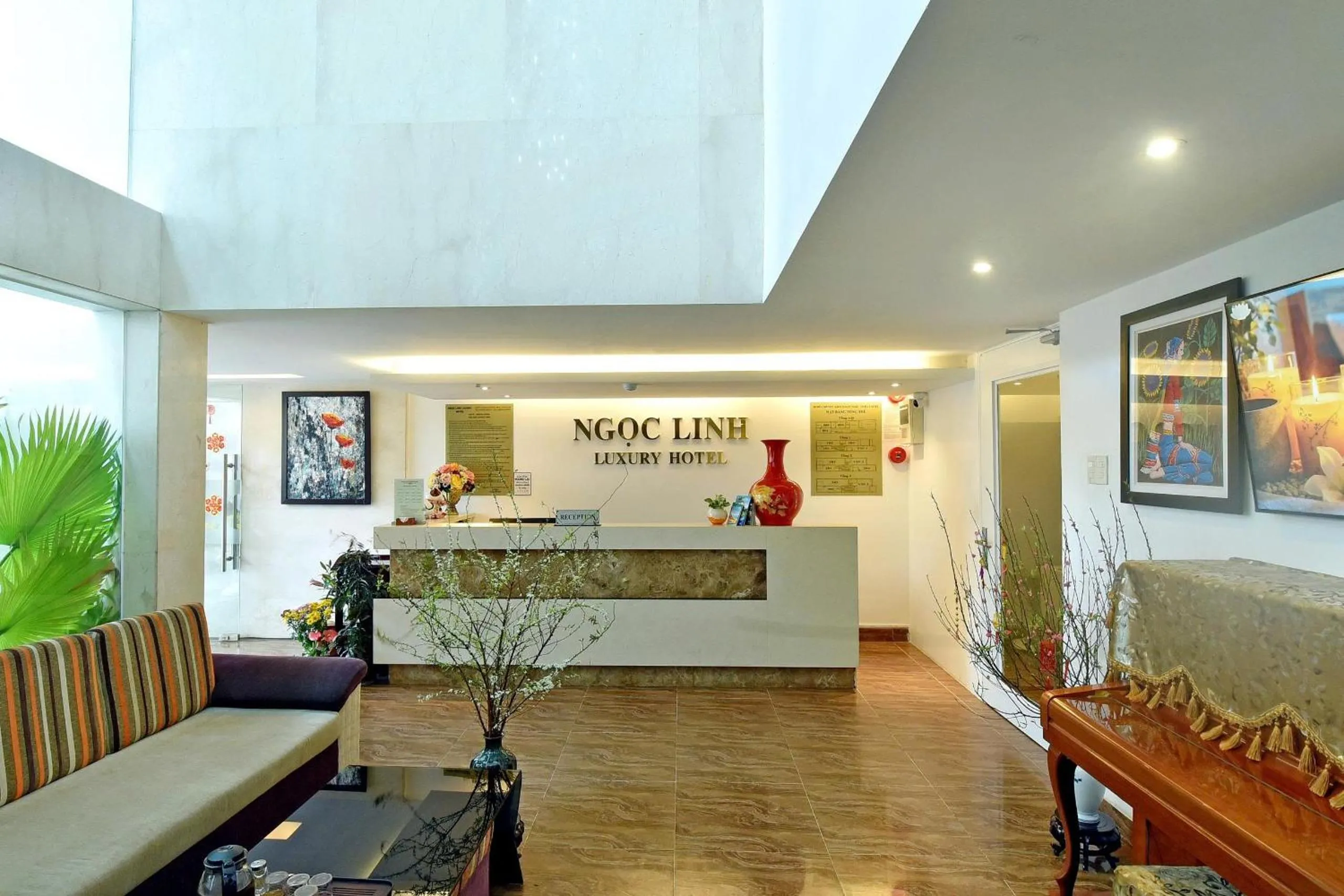 Lobby or reception in Ngoc Linh Luxury Hotel