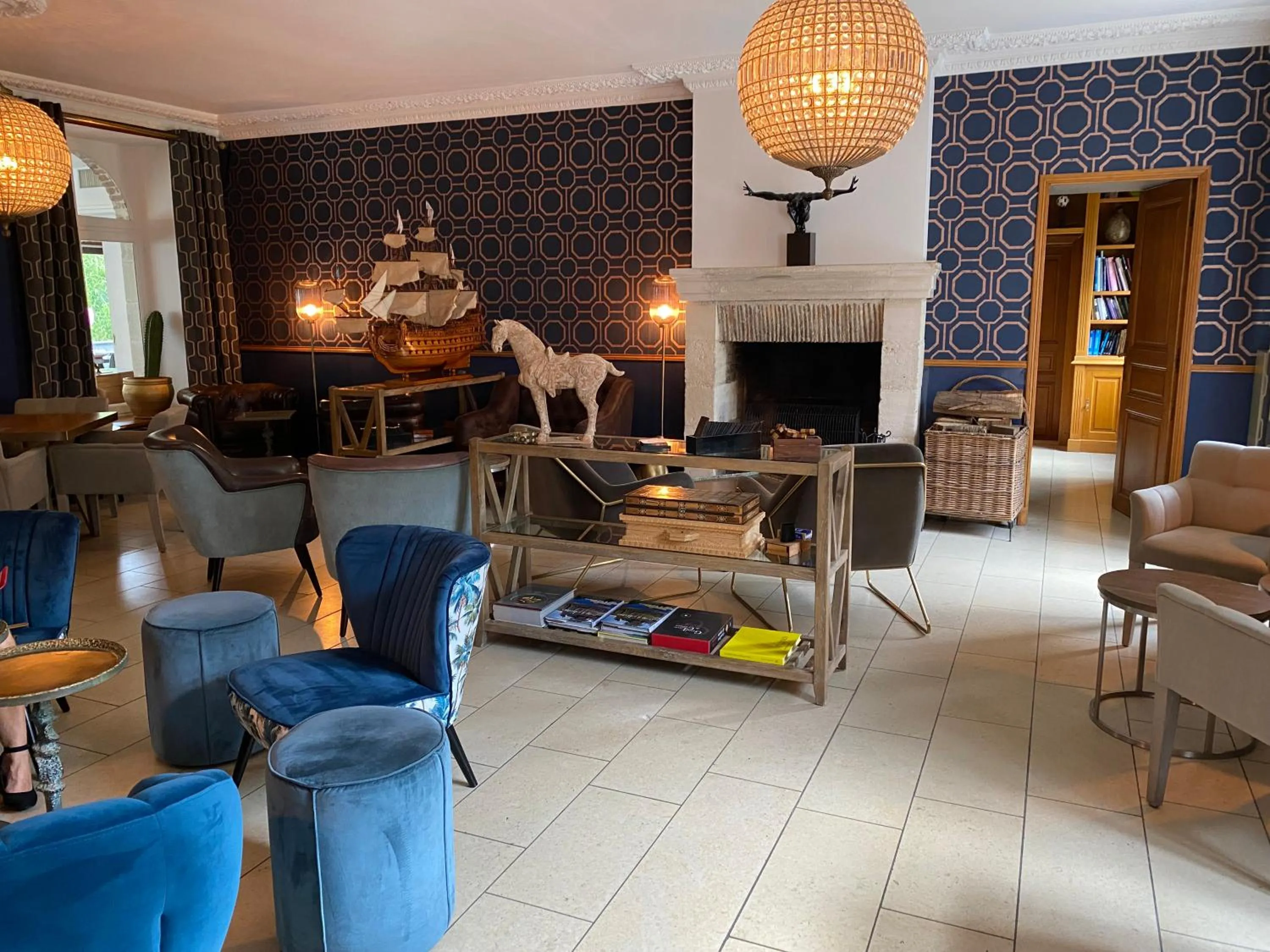 Living room in Domaine De Barive