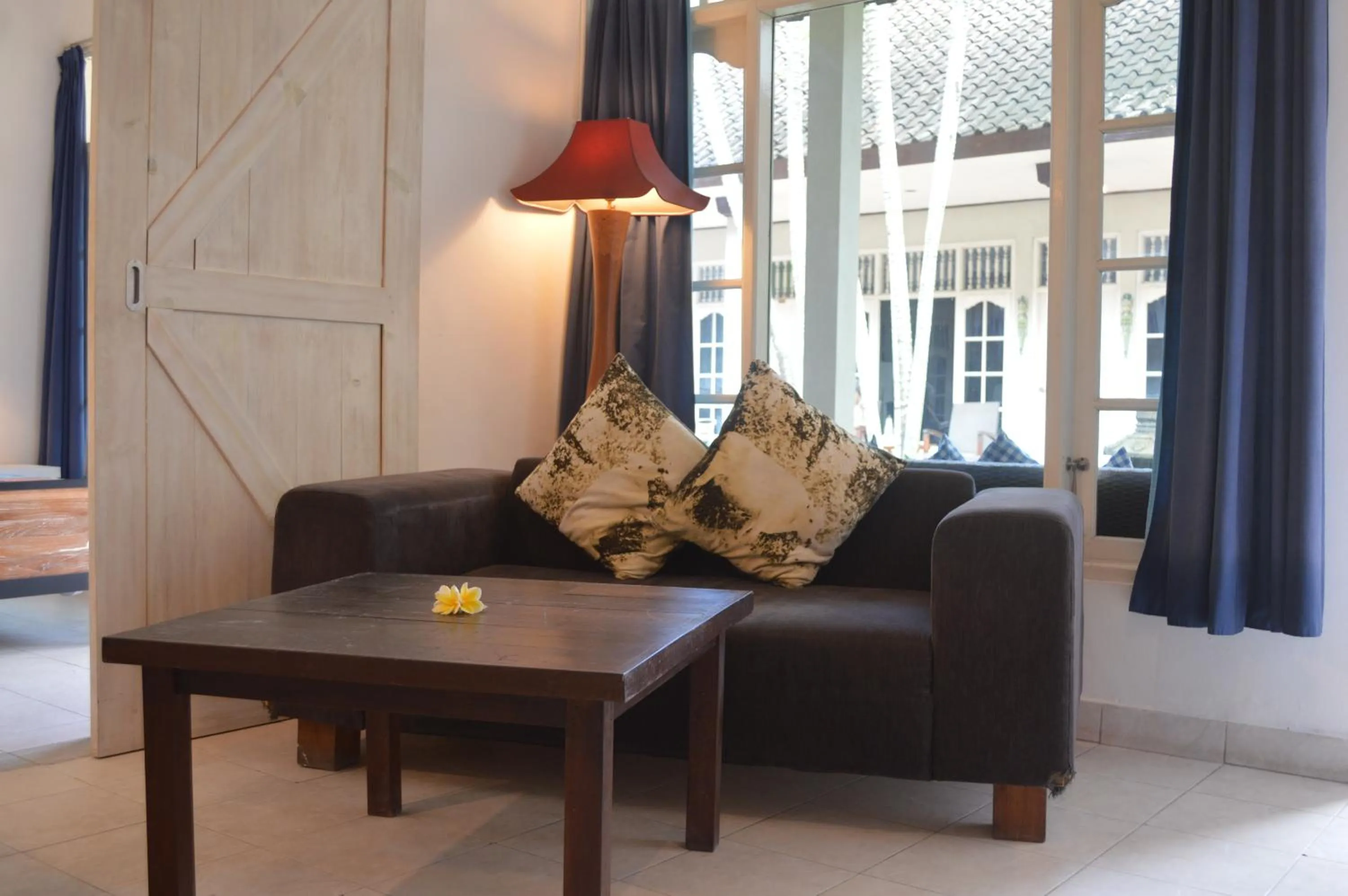 Seating area in Little Pond Homestay