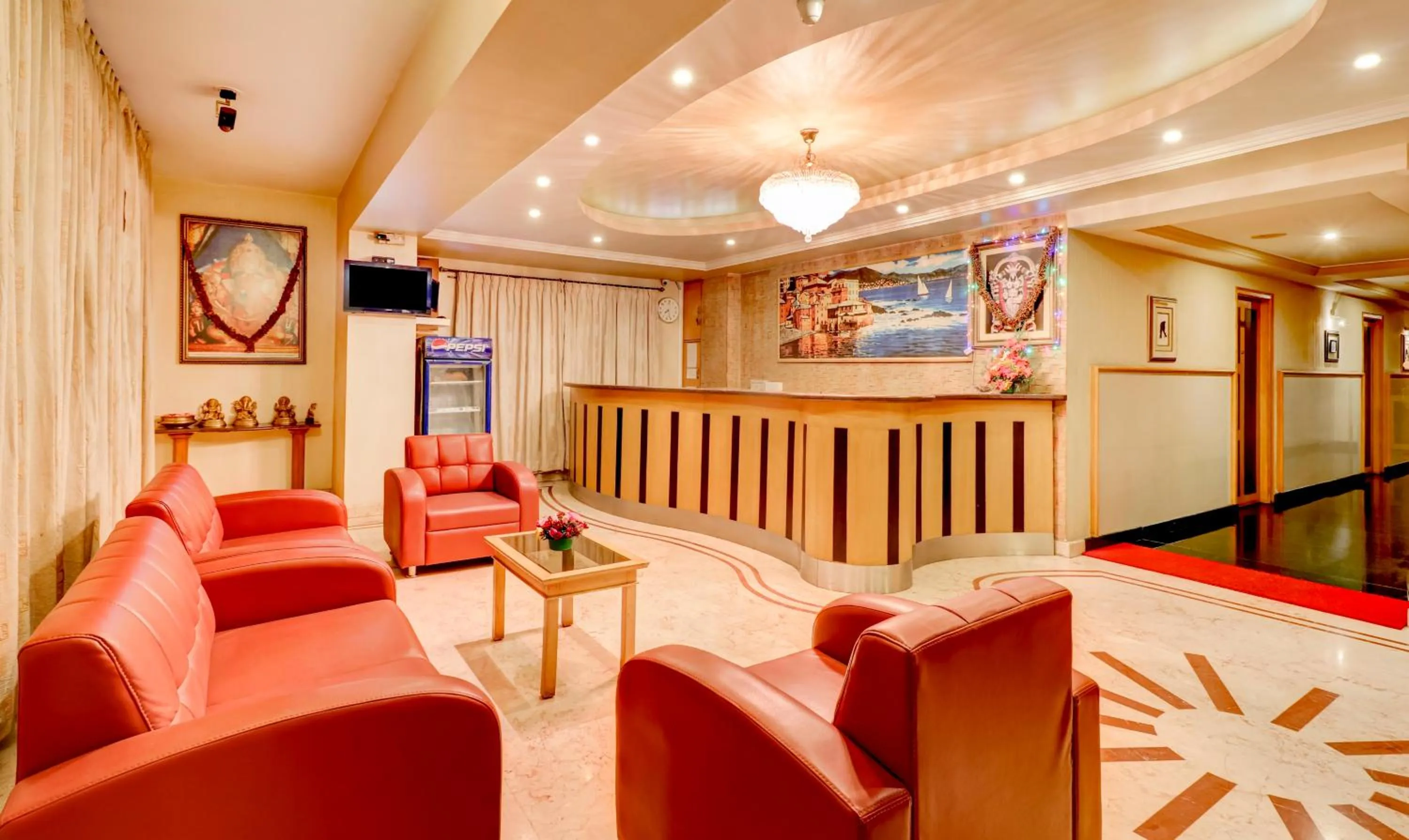 Lobby or reception in Treebo Terminus, Koramangala 5th Block