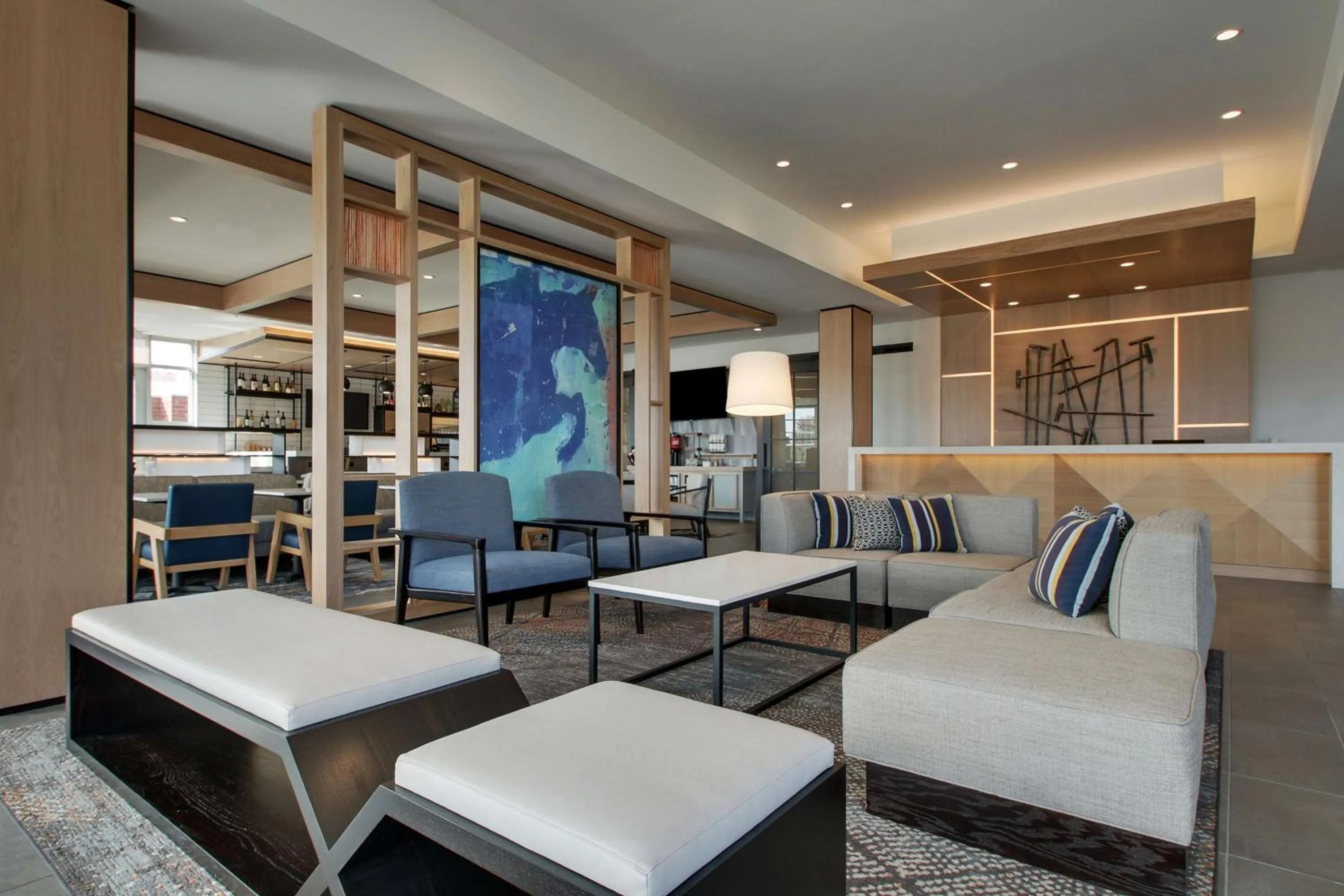 Lobby or reception in Hyatt House Oak Brook