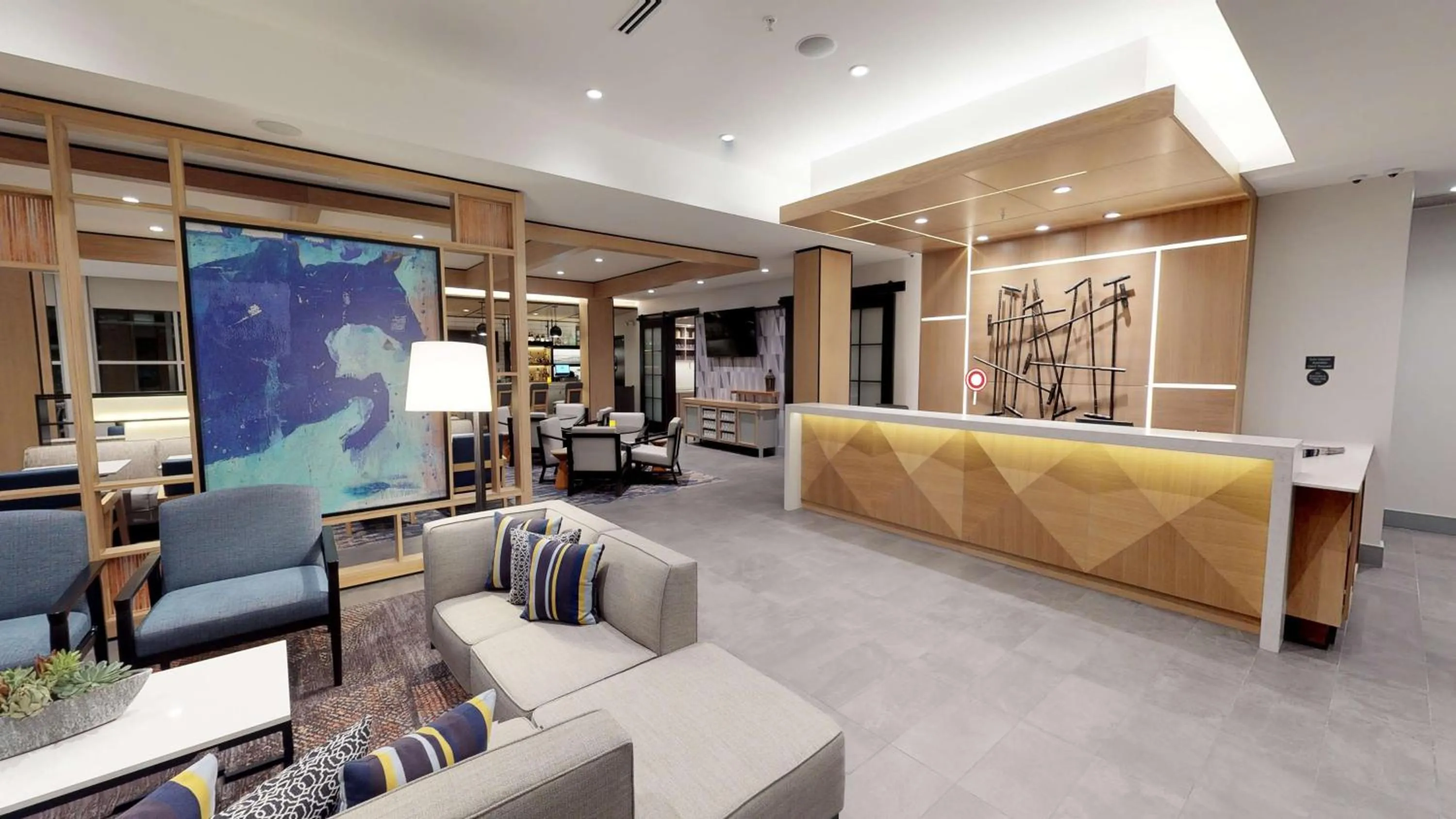 Lobby or reception in Hyatt House Oak Brook
