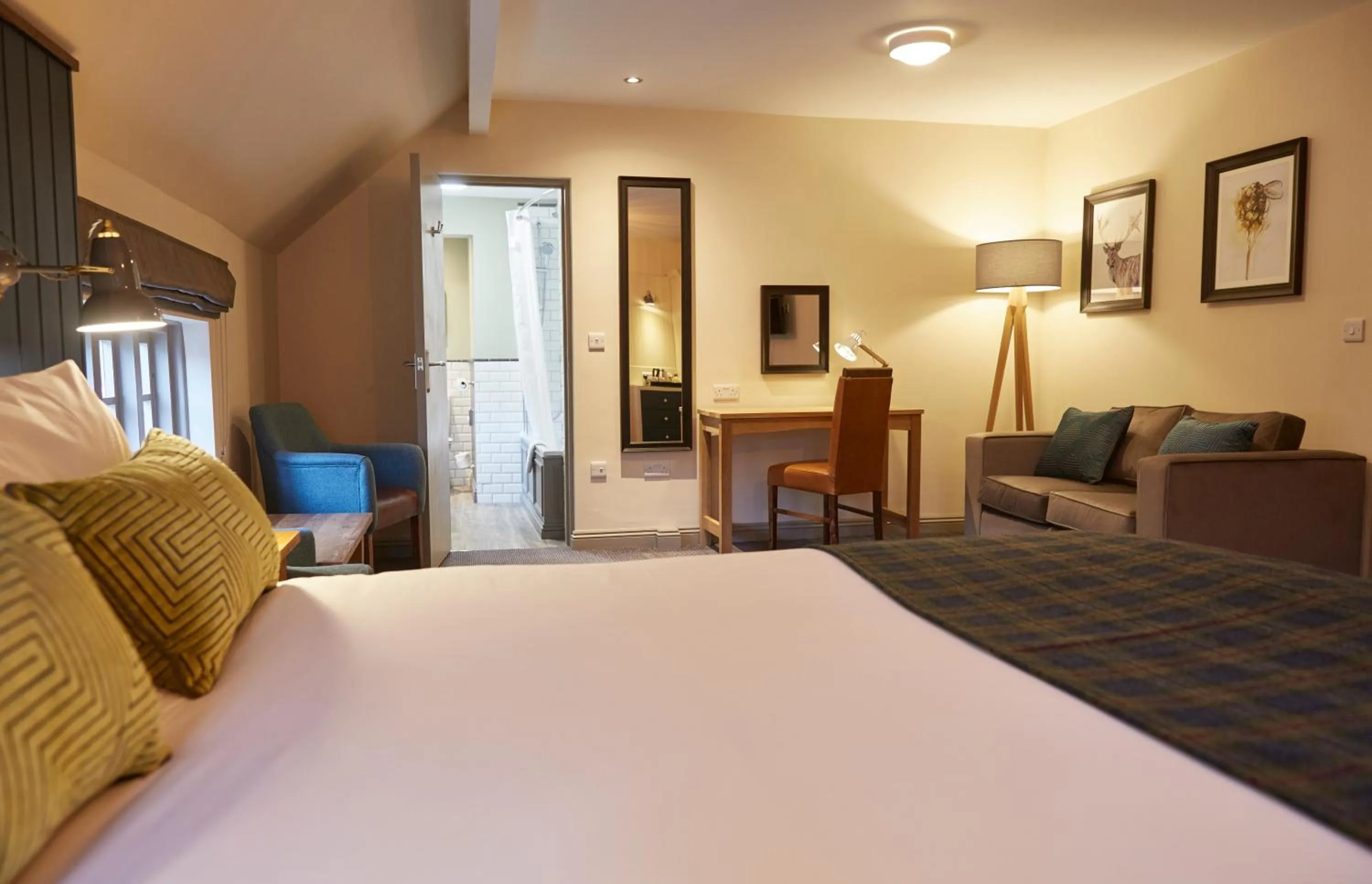 Bed in Swan Hotel by Greene King Inns