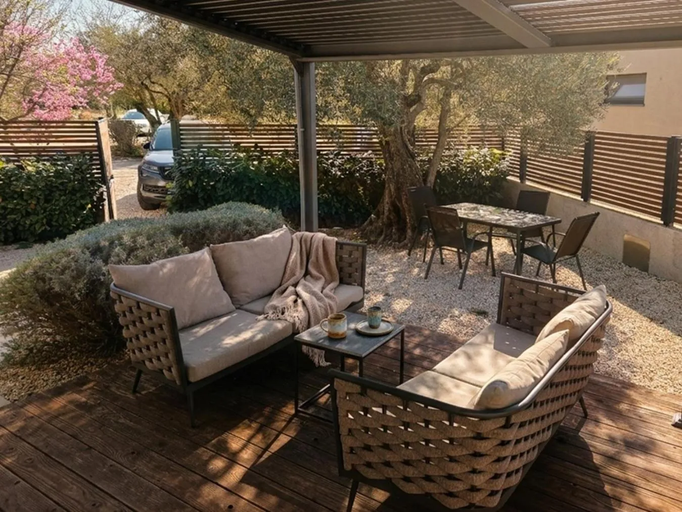 Garden in Boutique Mobile Homes UlikaRovinj
