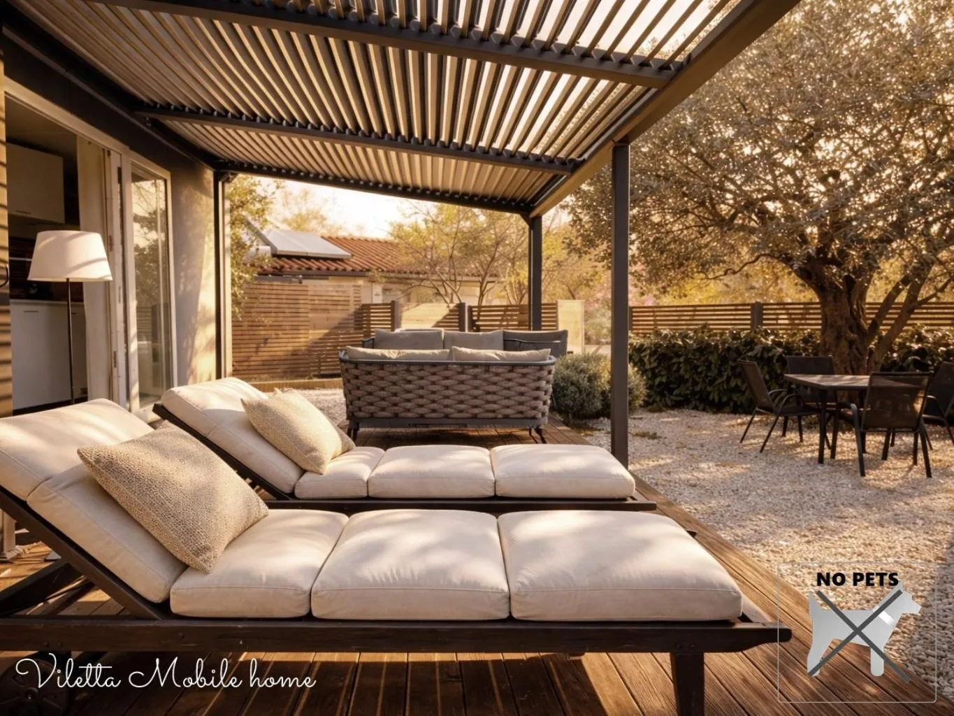 Garden in Boutique Mobile Homes UlikaRovinj