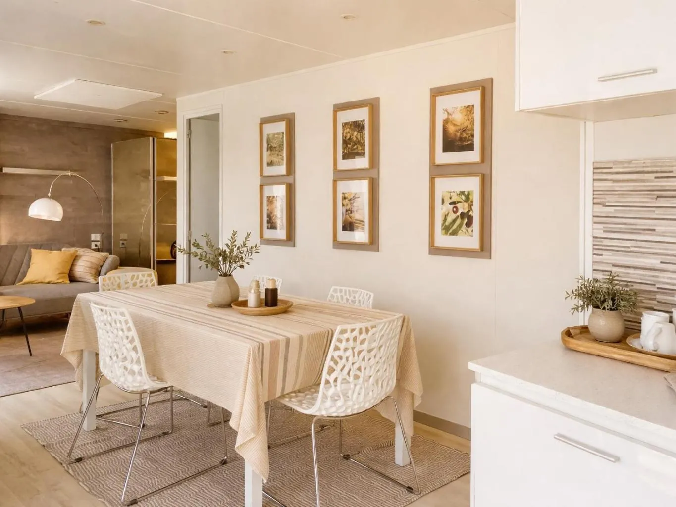 Living room in Boutique Mobile Homes UlikaRovinj