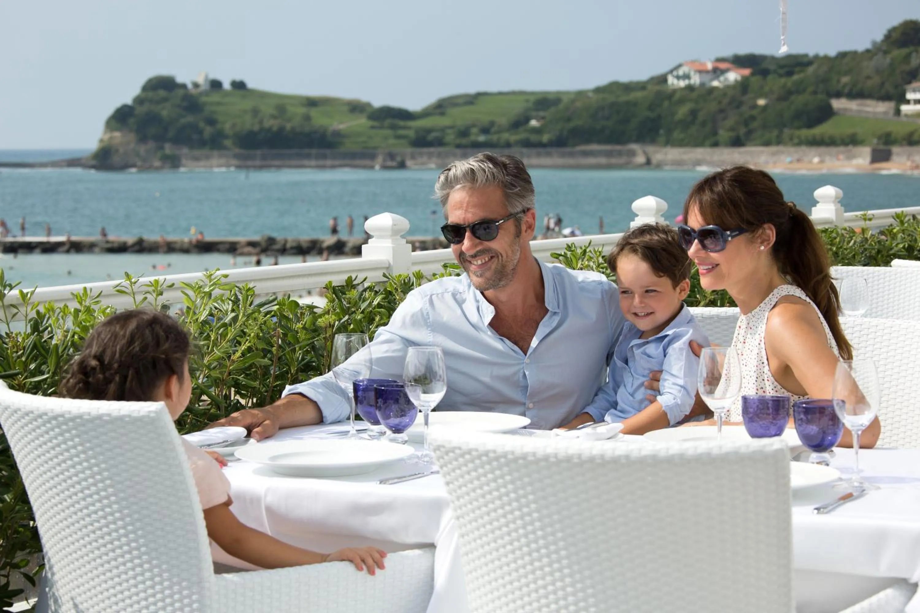 Patio in Grand Hôtel Thalasso & Spa
