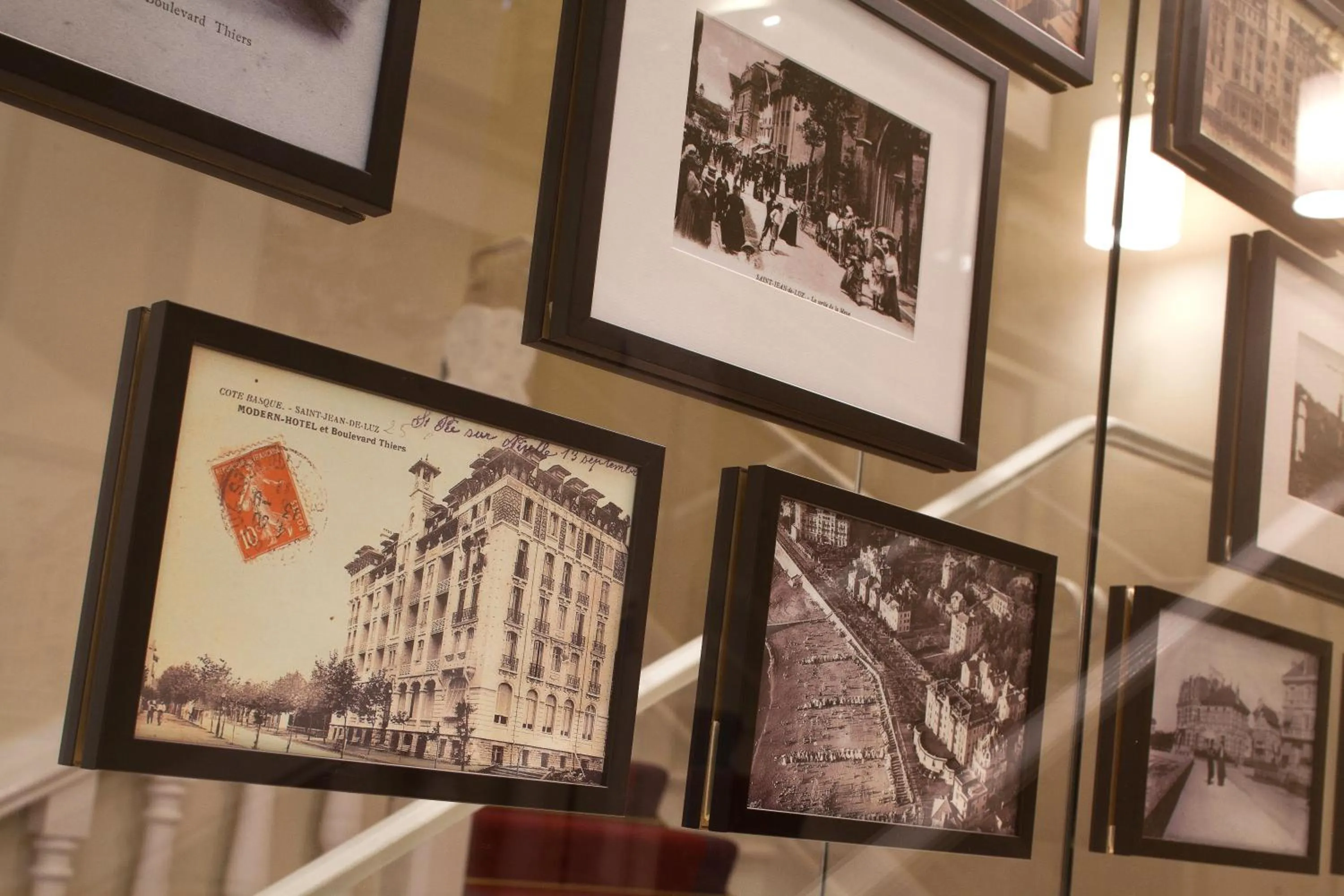 Decorative detail in Grand Hôtel Thalasso & Spa