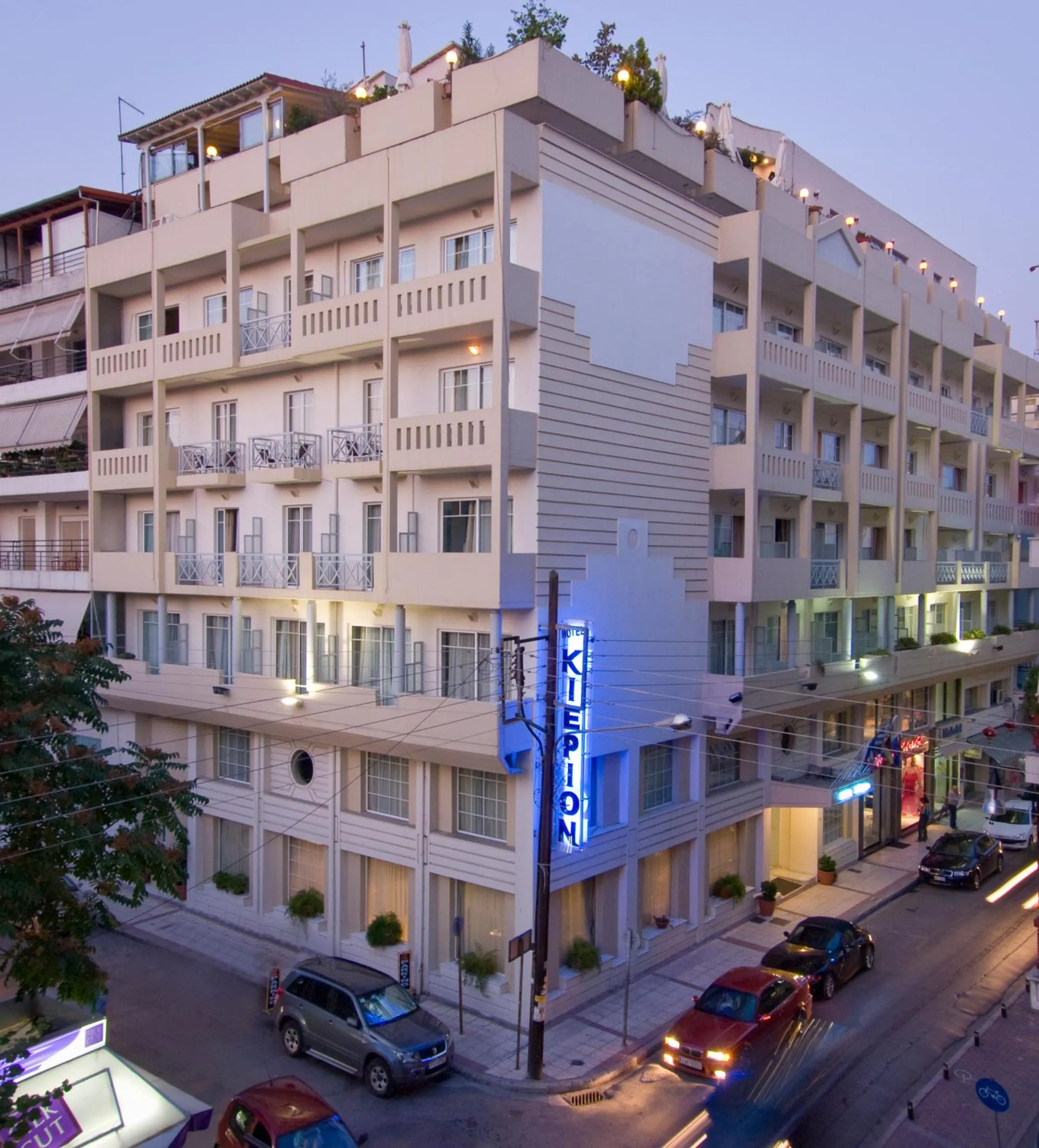 Facade/entrance in Hotel Kierion