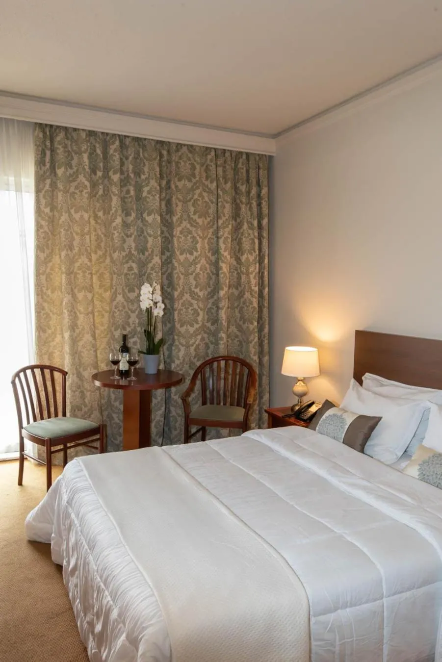 Bed in Hotel Kierion