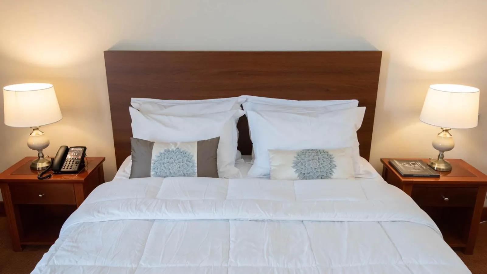 Bed in Hotel Kierion