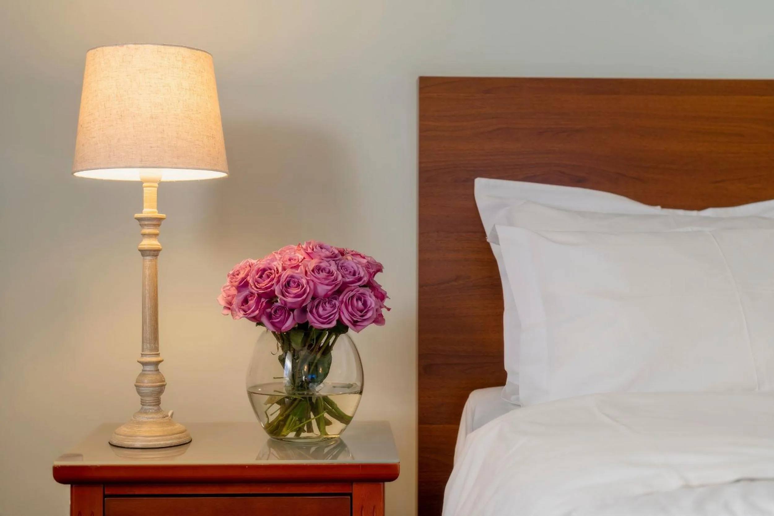 Bed in Hotel Kierion