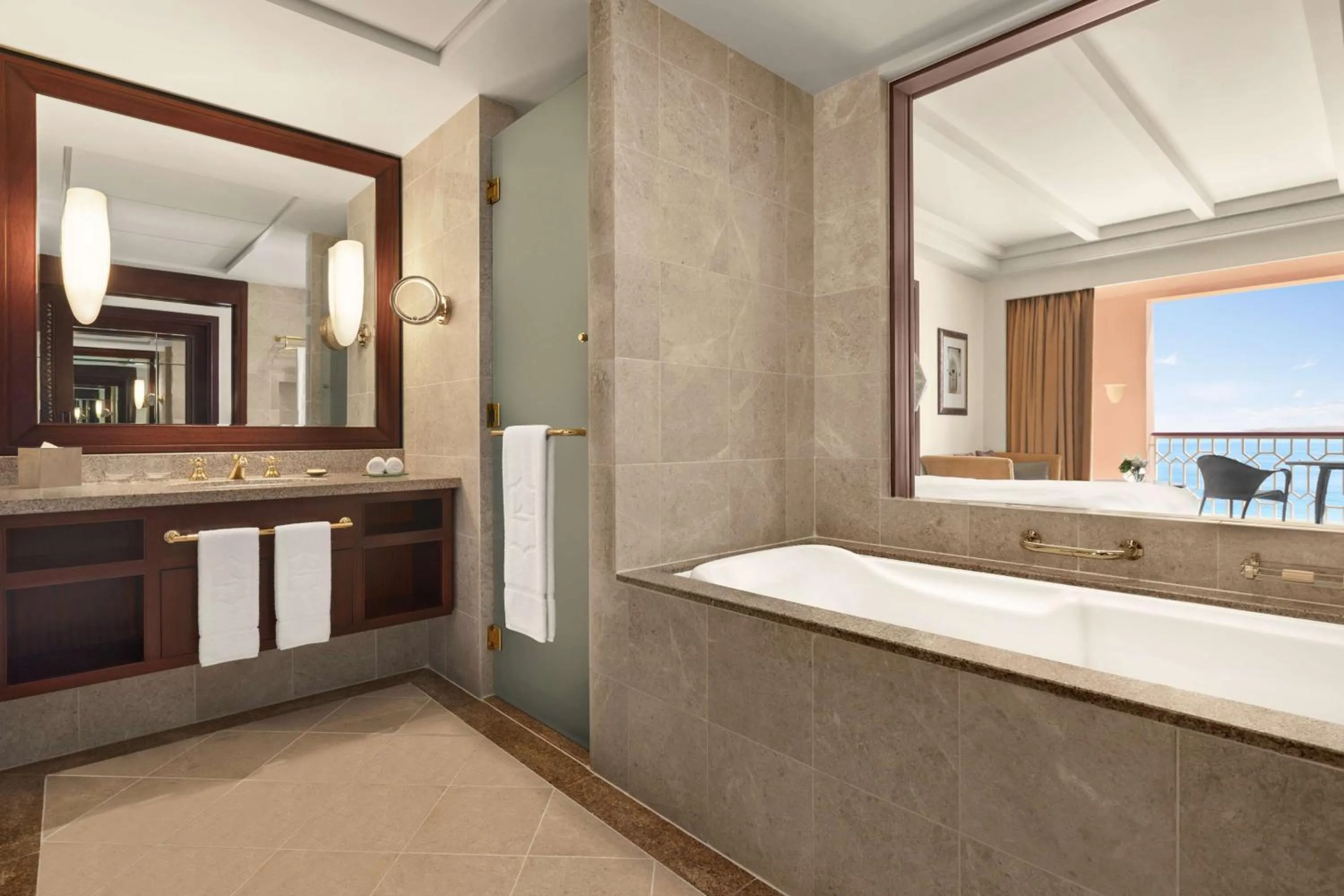 Bathroom in Shangri-La Al Husn, Muscat - Adults Only Resort