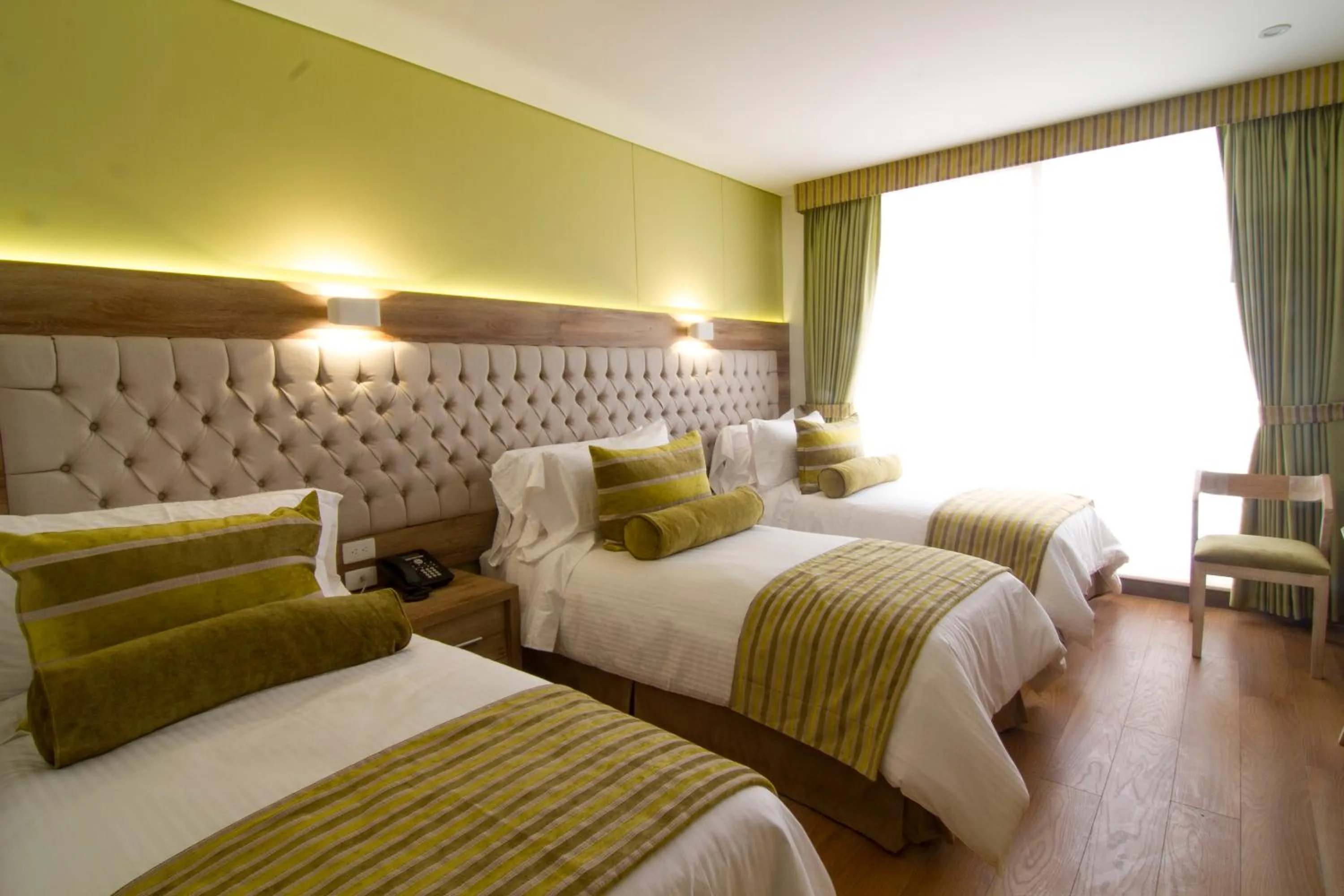 Decorative detail, Bed in De Película Hotel