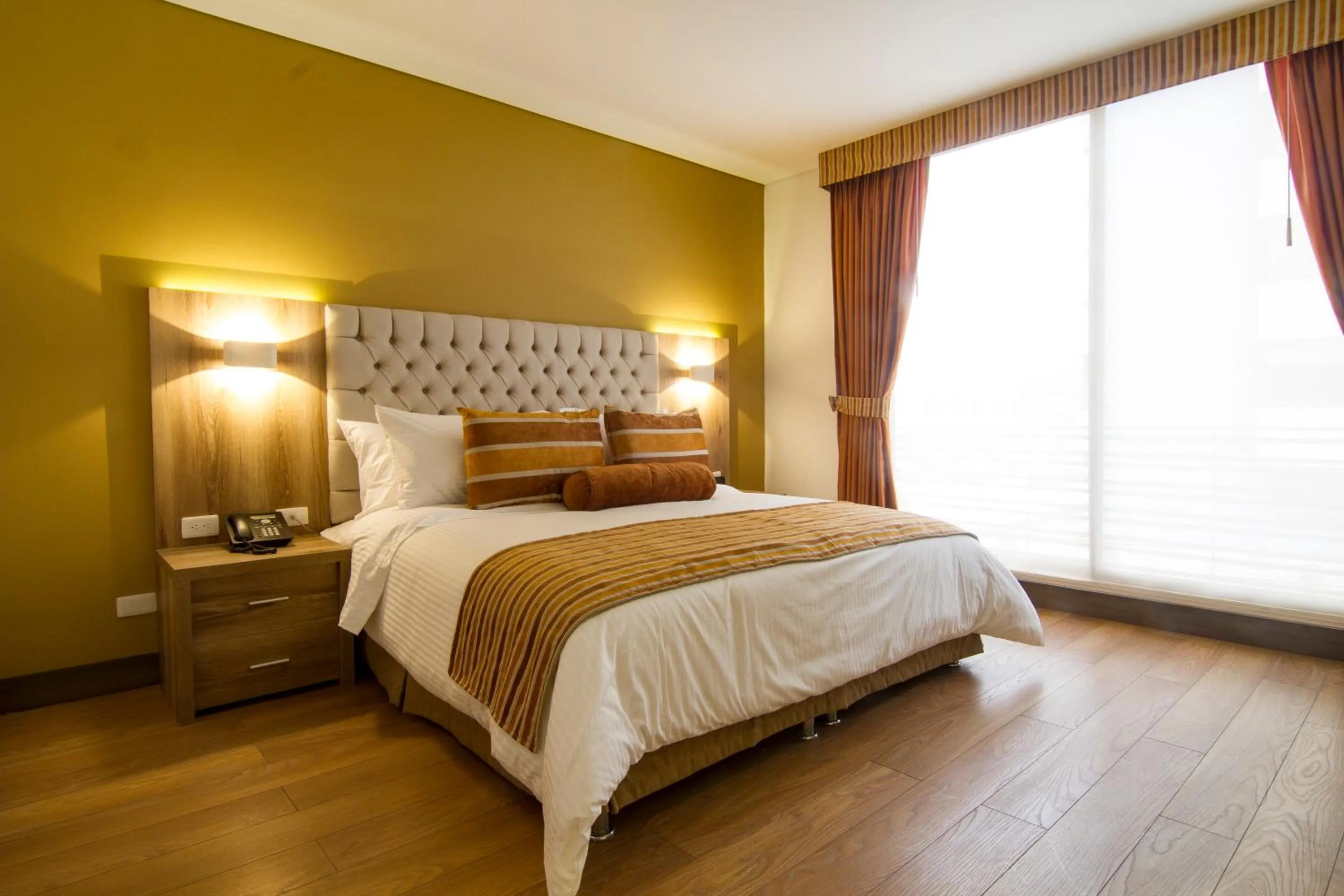 Bedroom, Bed in De Película Hotel