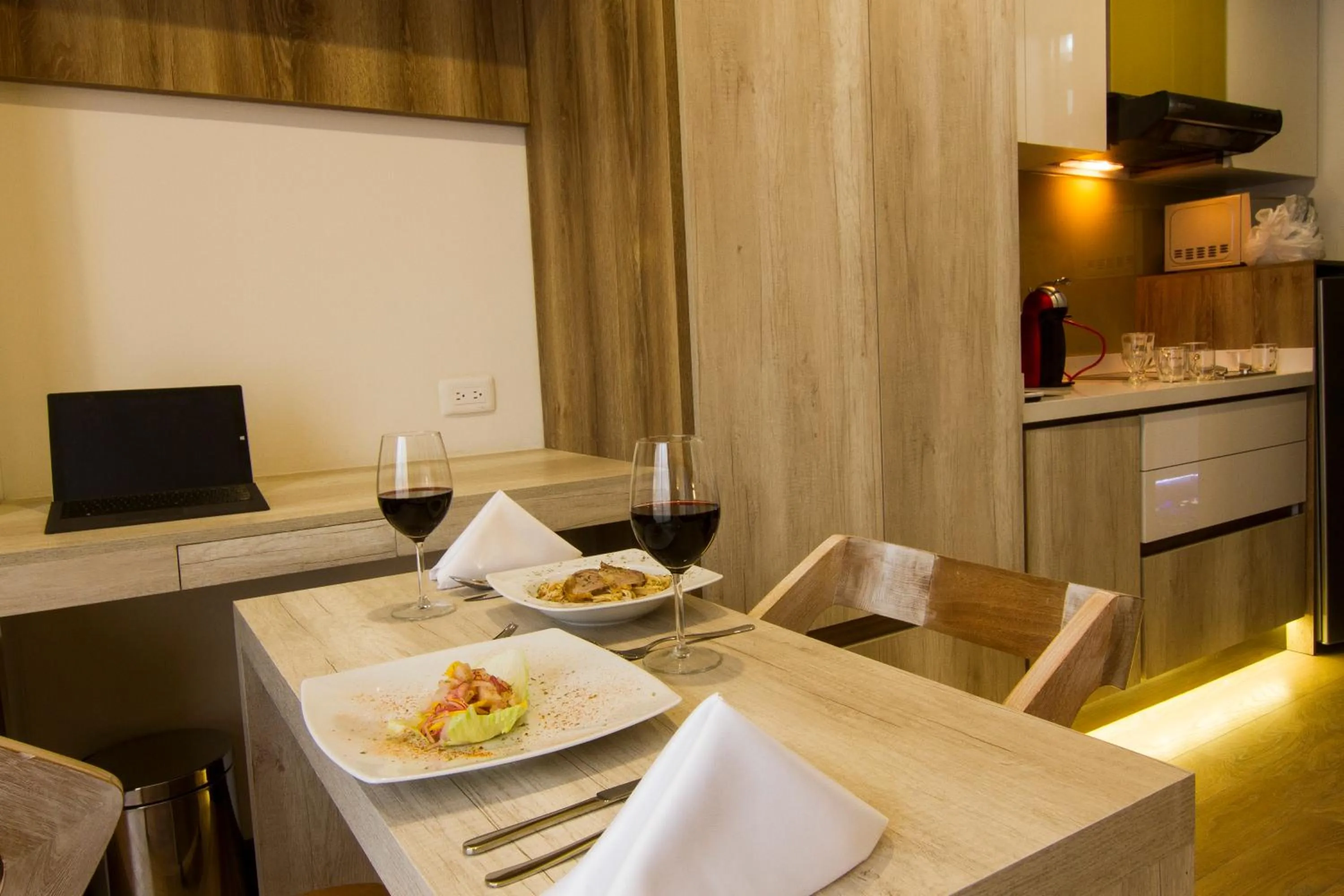 Kitchen or kitchenette in De Película Hotel