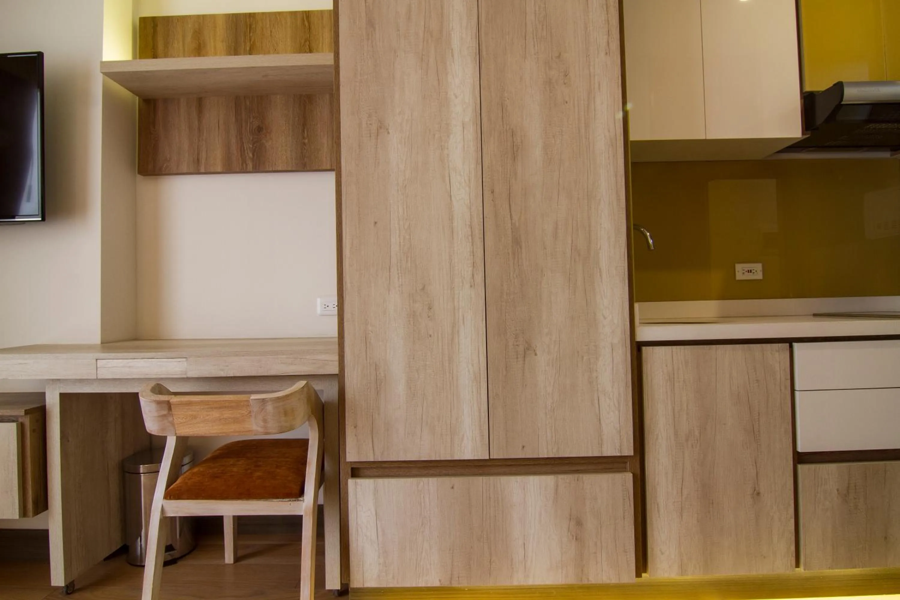 Seating area in De Película Hotel