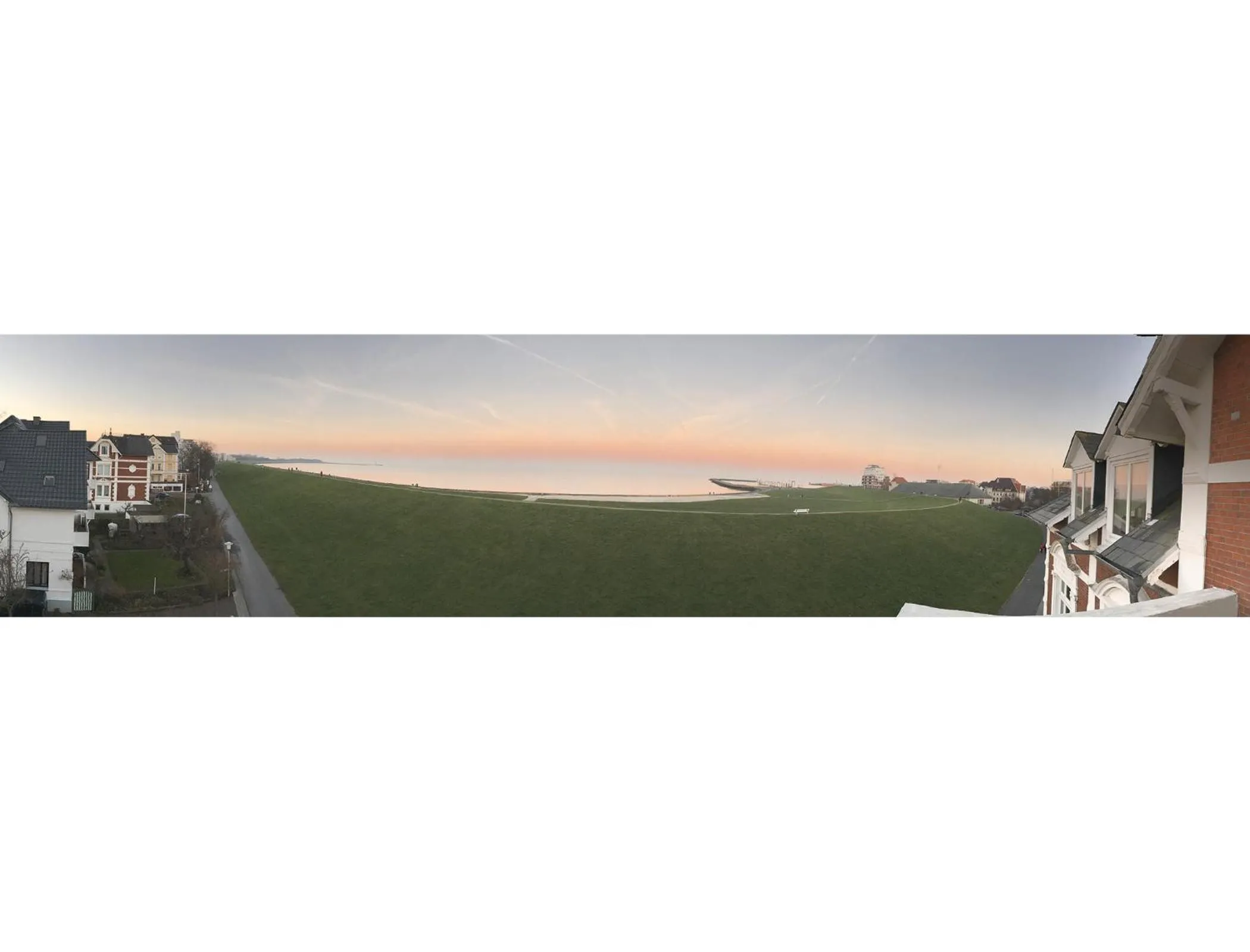River view in Seaside Apartments Austernbank