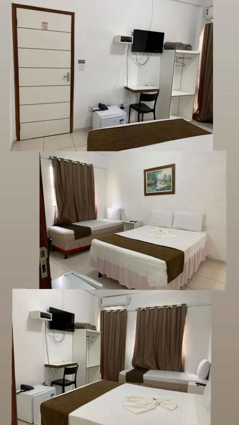 Bed in Hotel Alelos - Ituaçu Bahia