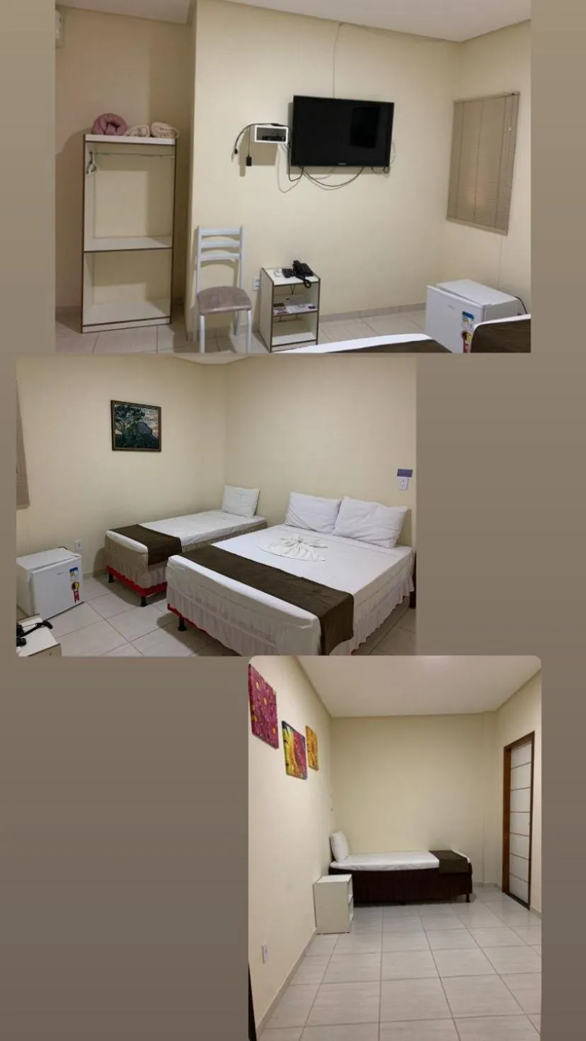 Bed in Hotel Alelos - Ituaçu Bahia