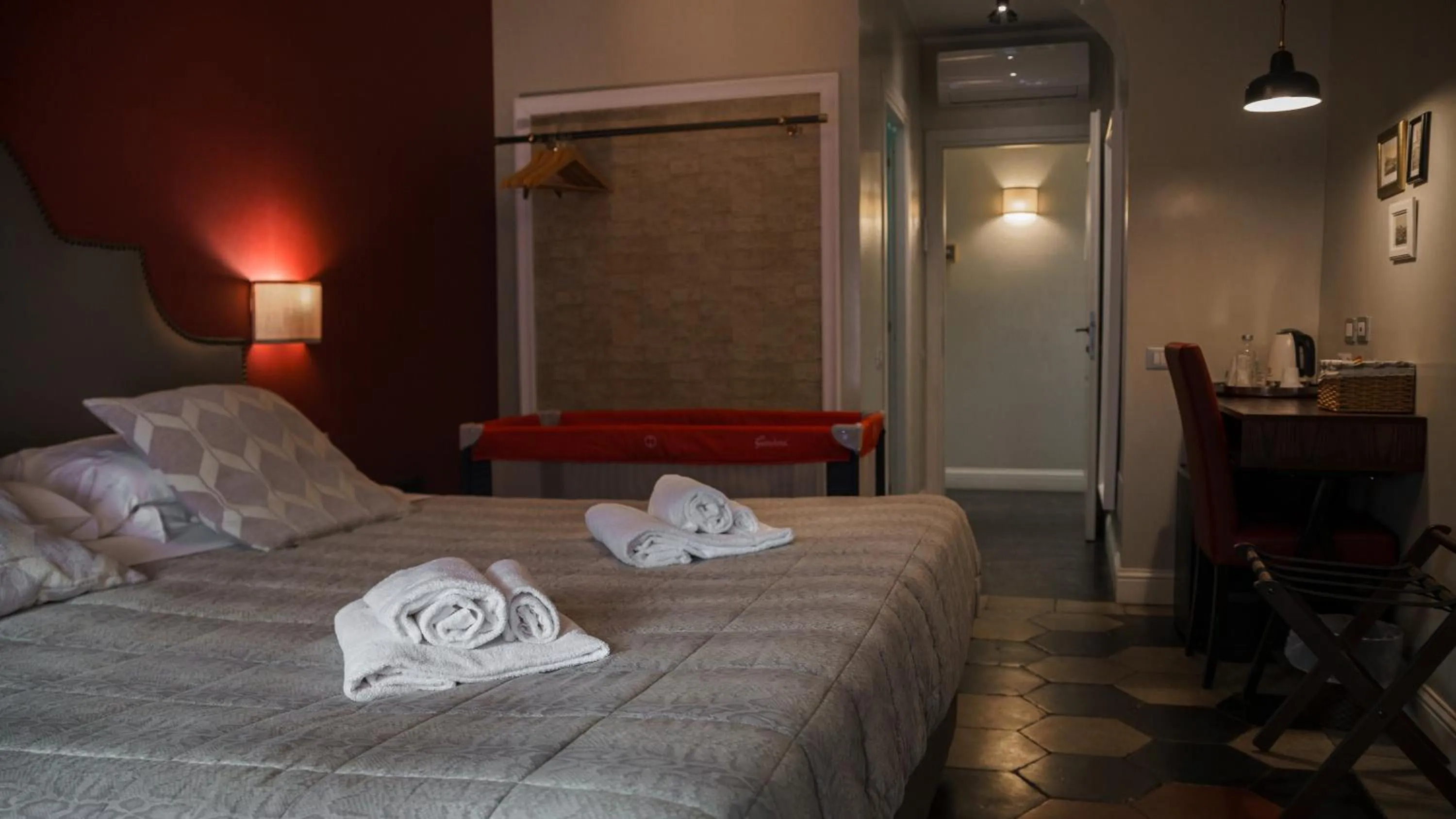 Bed in Residenza Roma Imperiale