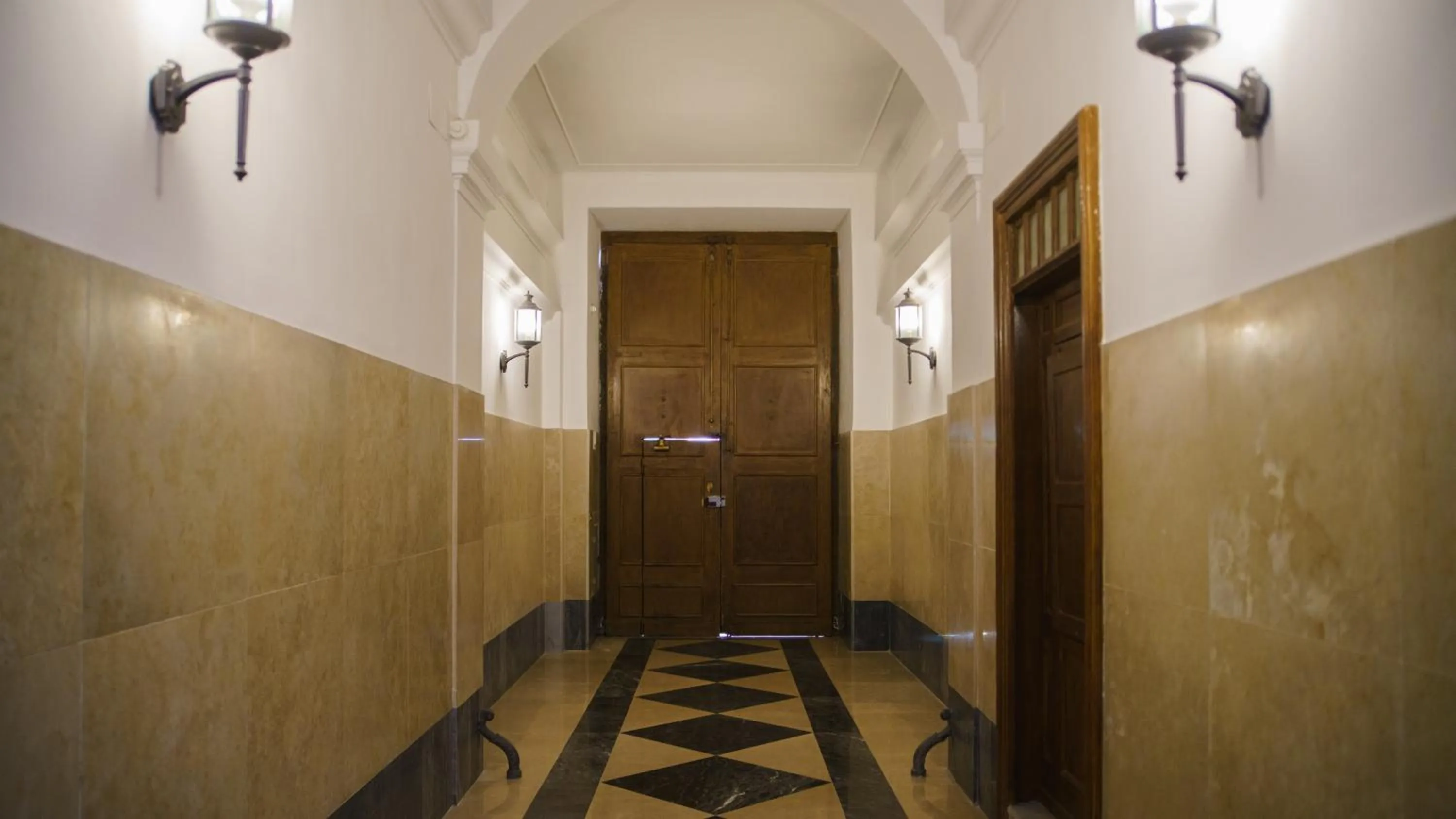 Patio in Residenza Roma Imperiale