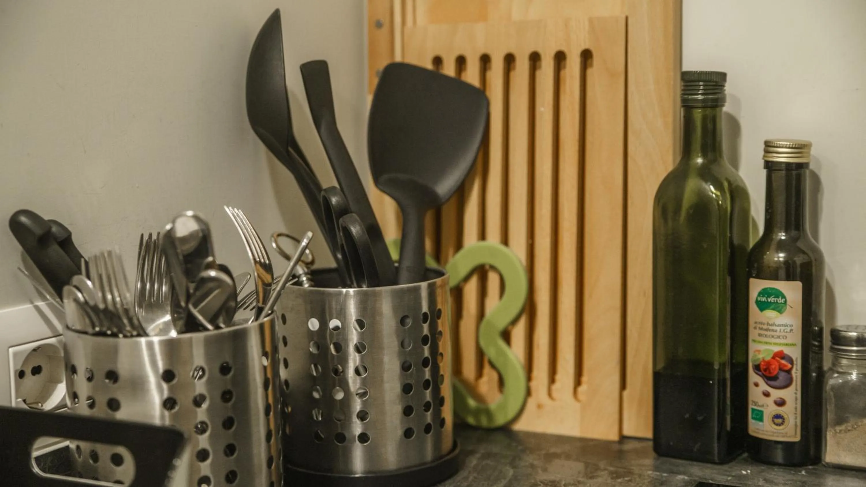 Kitchen or kitchenette in Residenza Roma Imperiale