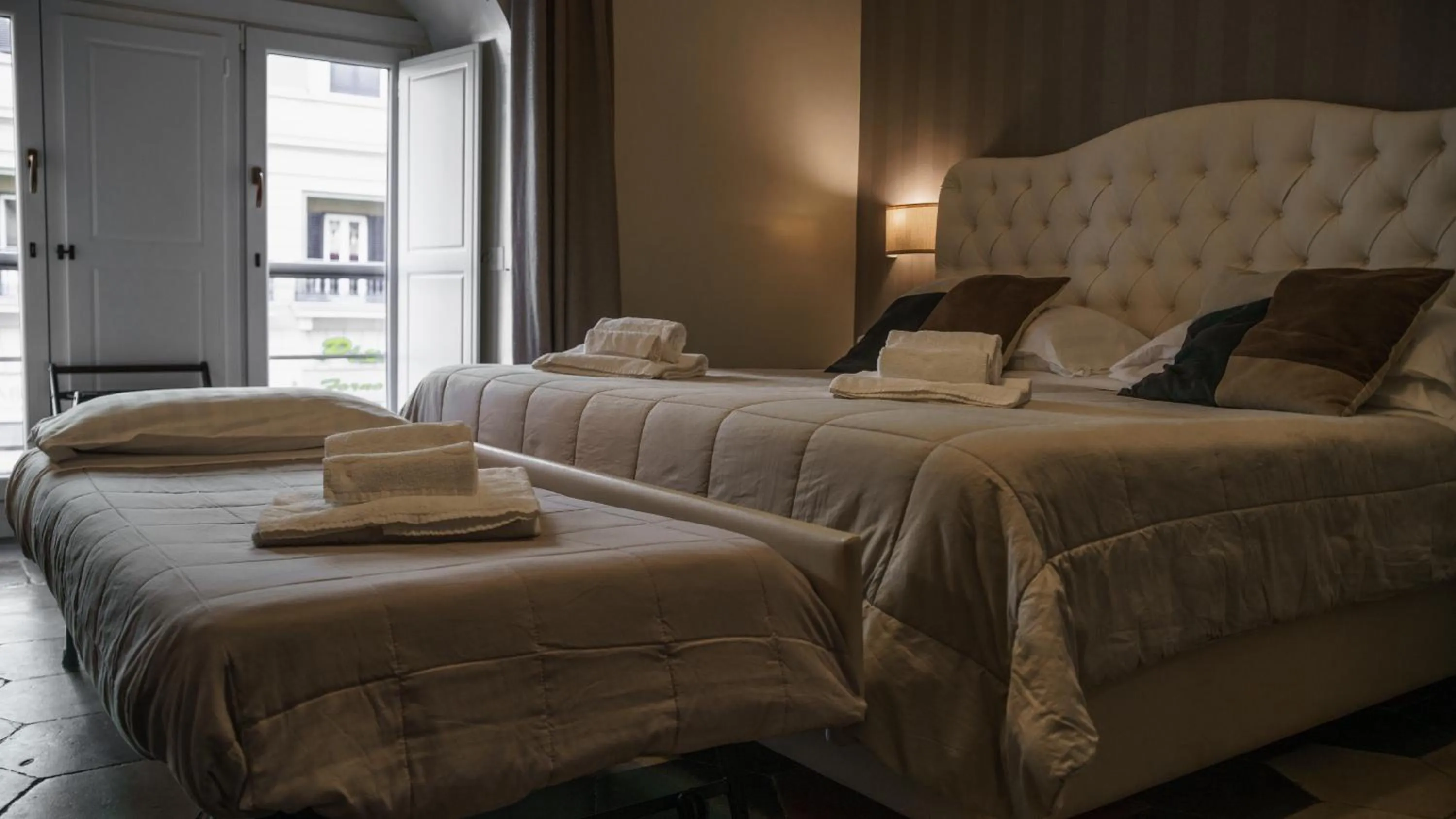 Bed in Residenza Roma Imperiale