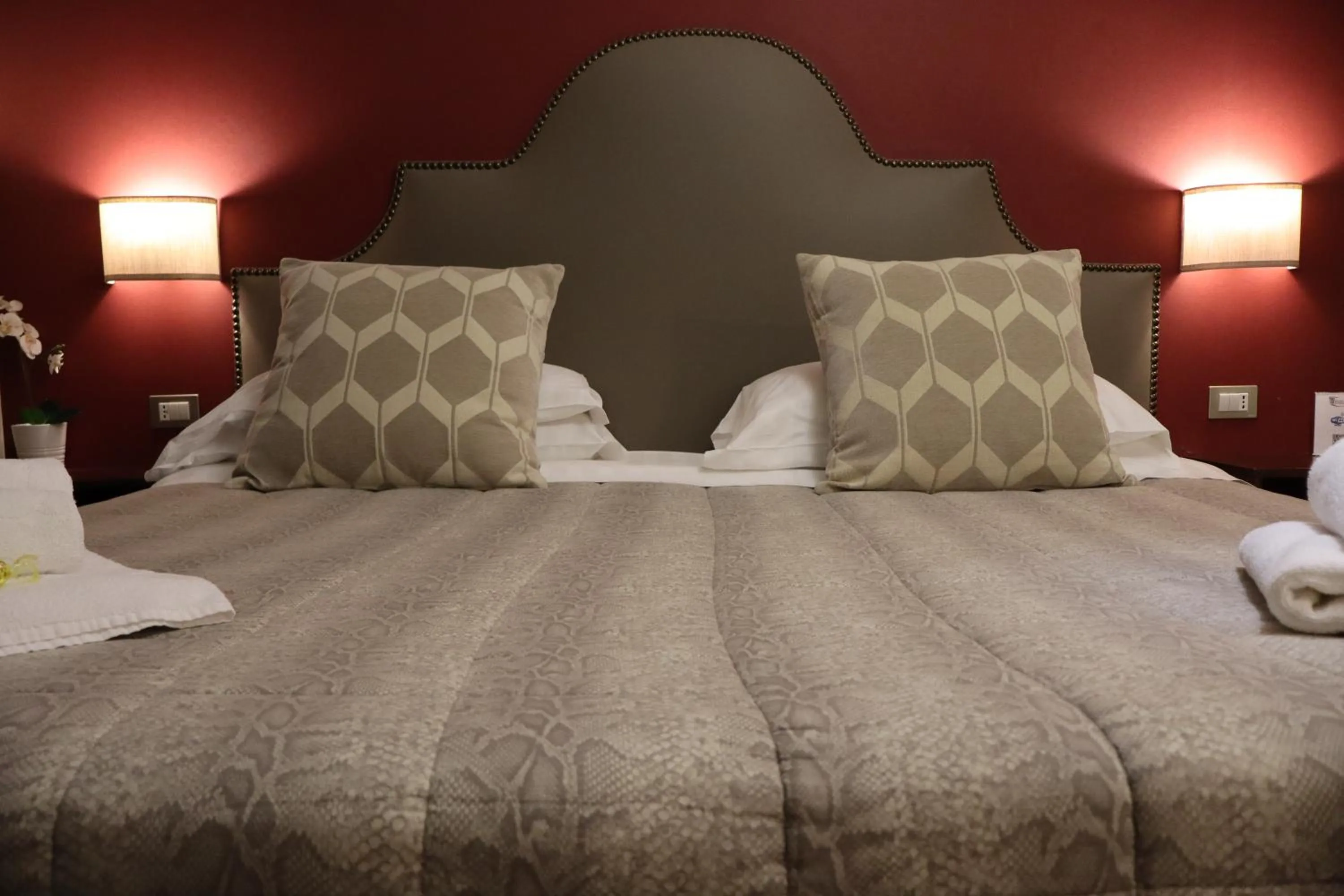 Bed in Residenza Roma Imperiale