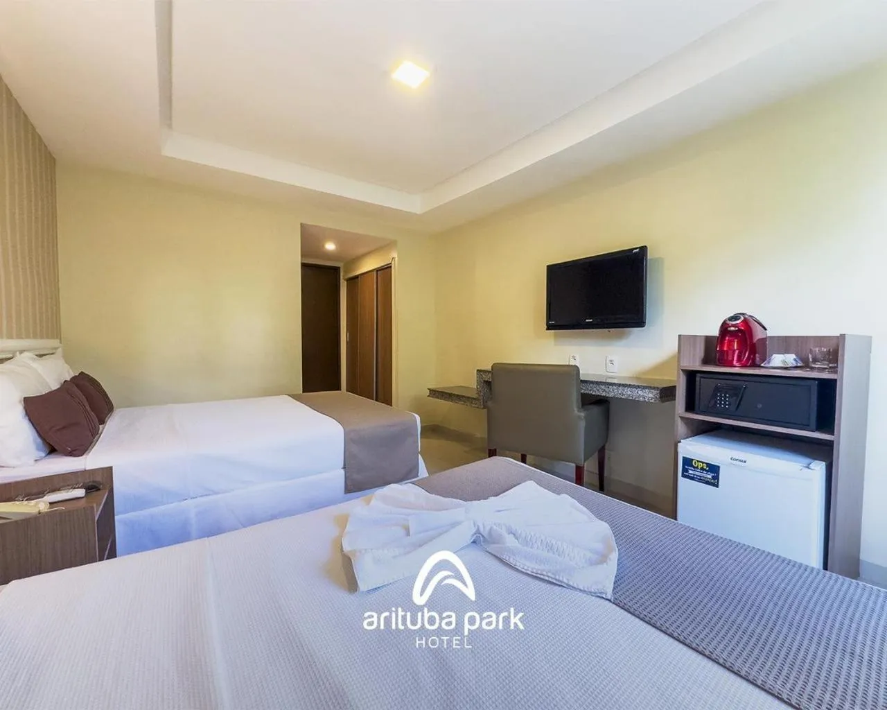 Bedroom, Bed in Arituba Park Hotel