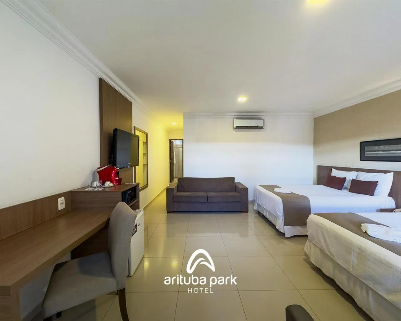 Bedroom, Bed in Arituba Park Hotel