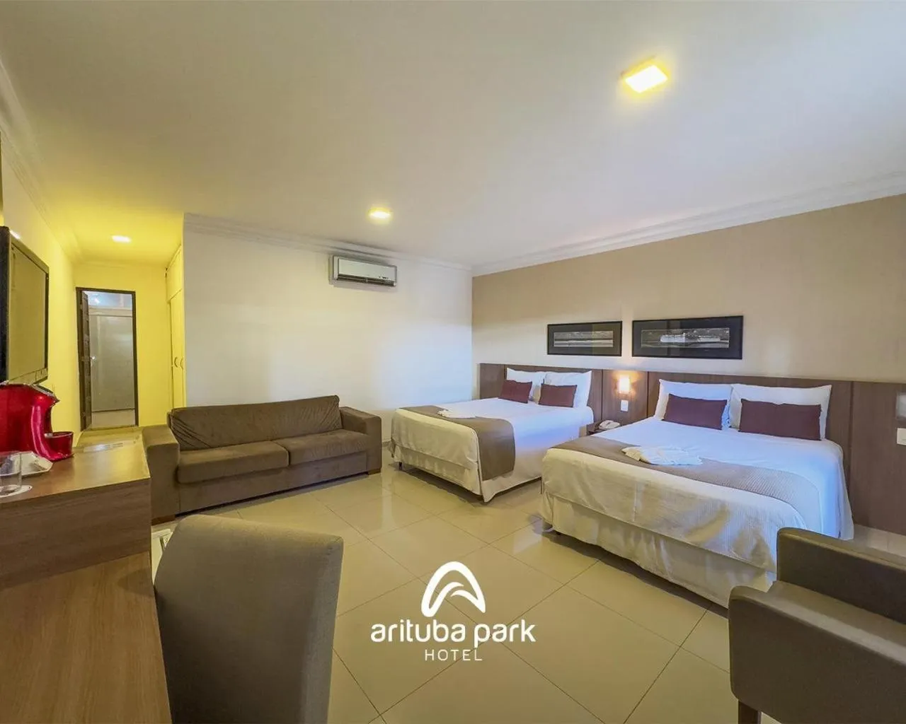 Bedroom, Bed in Arituba Park Hotel