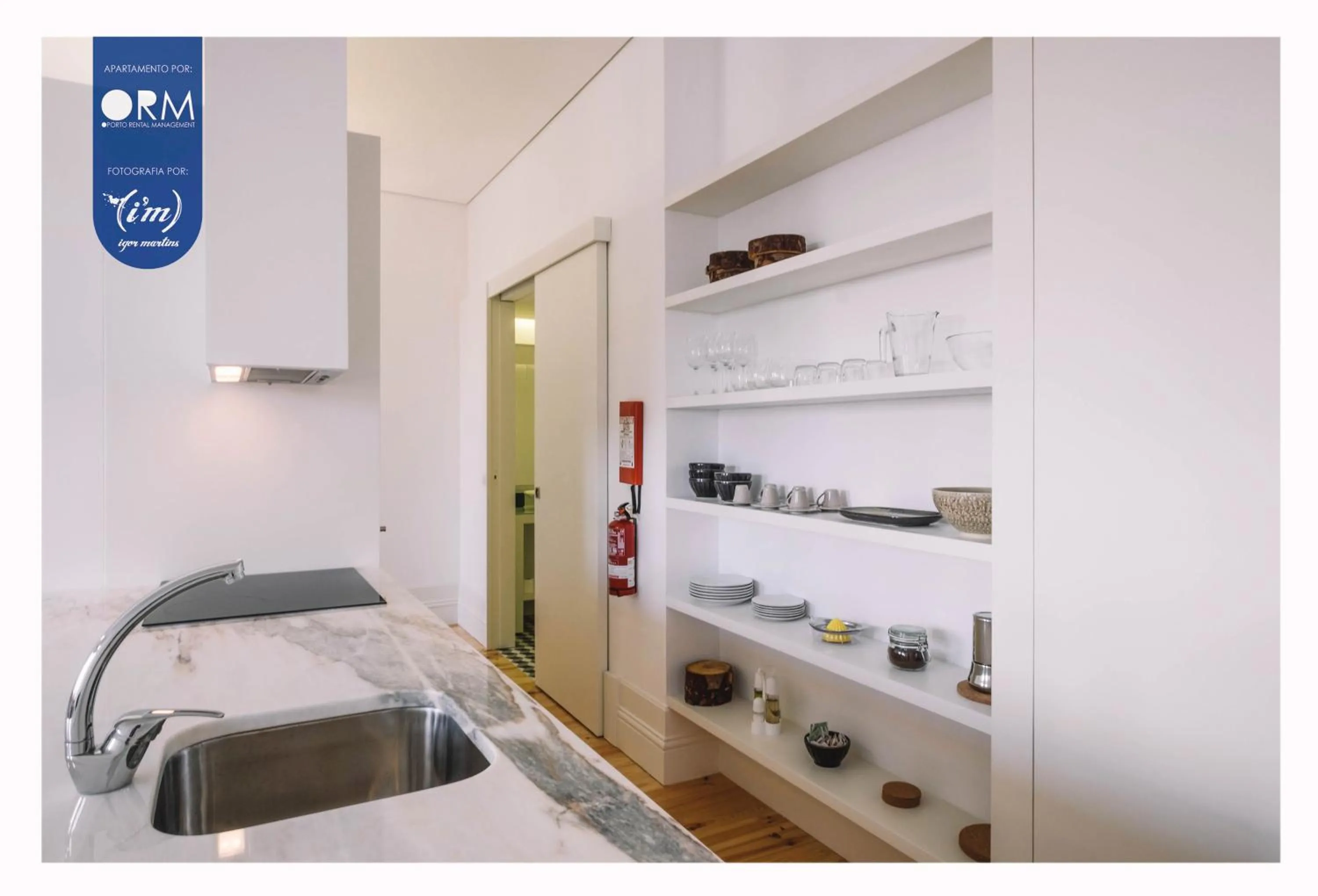 Bathroom, Bed in ORM - Cativo Apartments