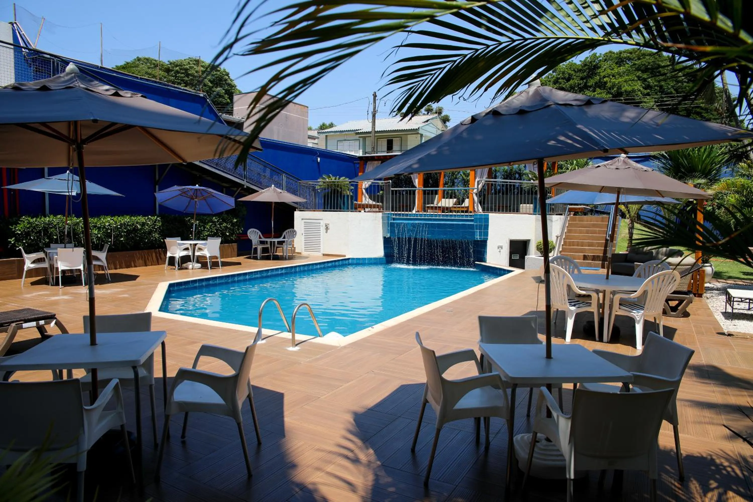 Swimming pool in Hotel Portinari Centro