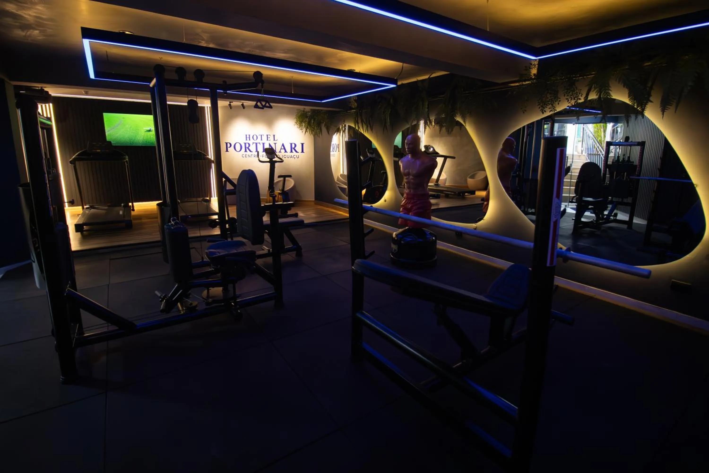 Fitness centre/facilities in Hotel Portinari Centro