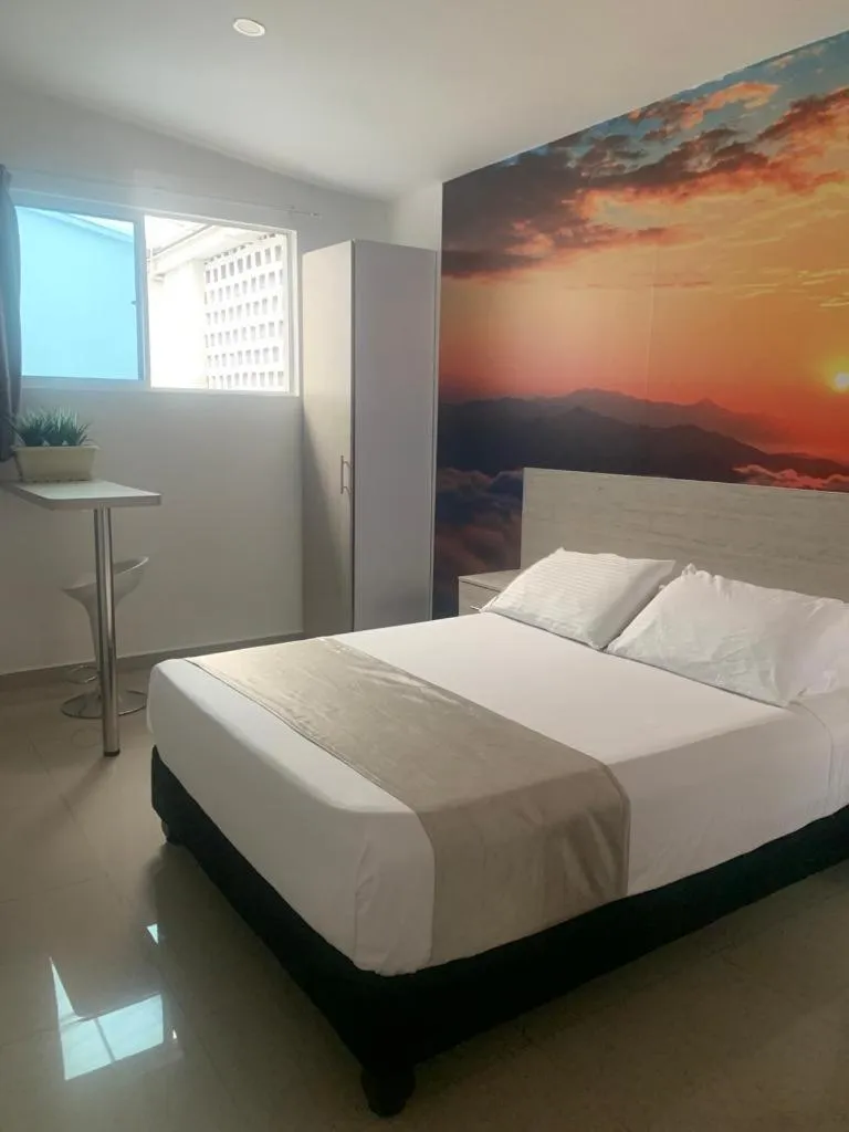 Bed in Hotel Granada Loft