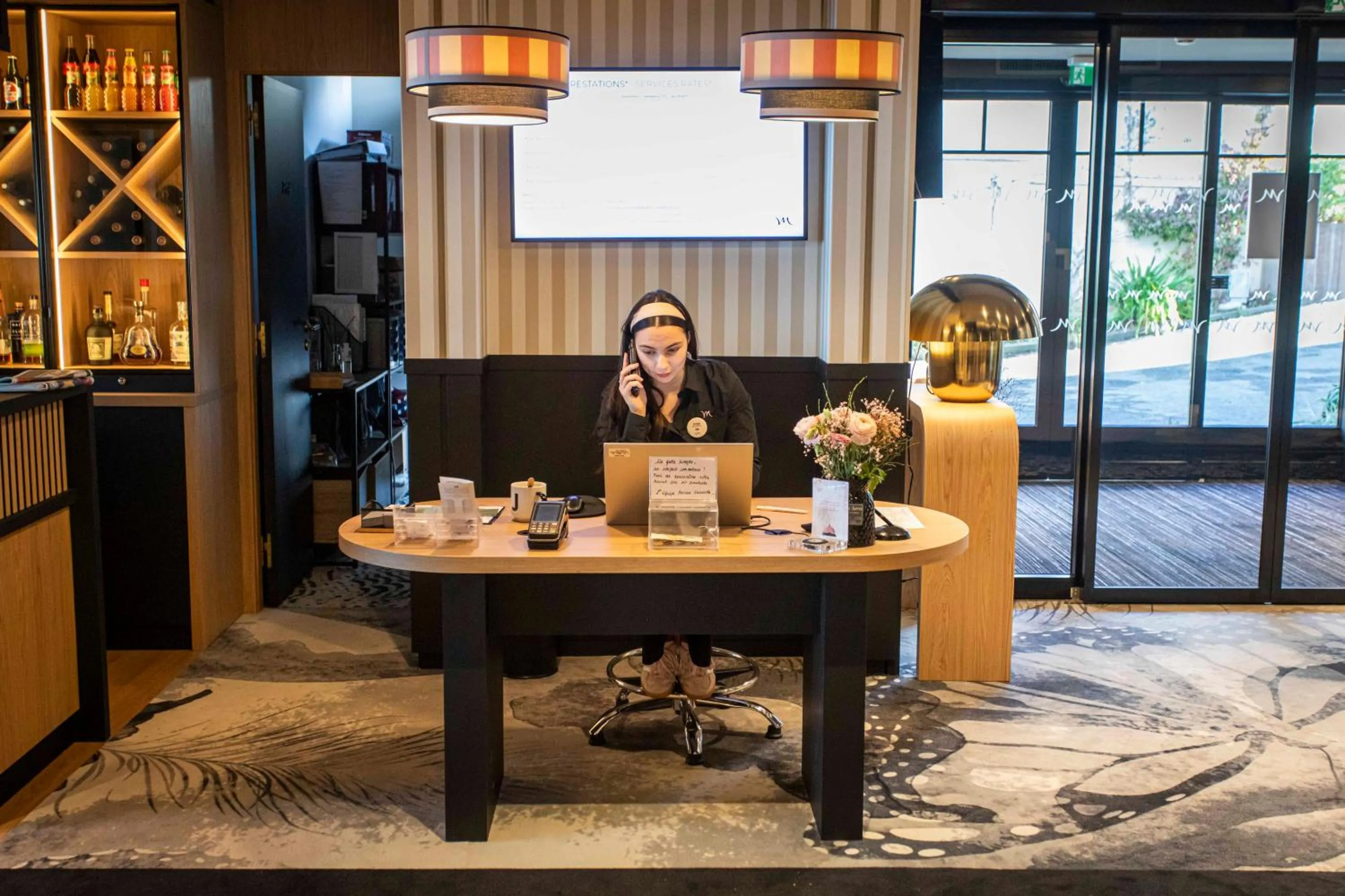 Lobby or reception in Mercure Granville Le Grand Large