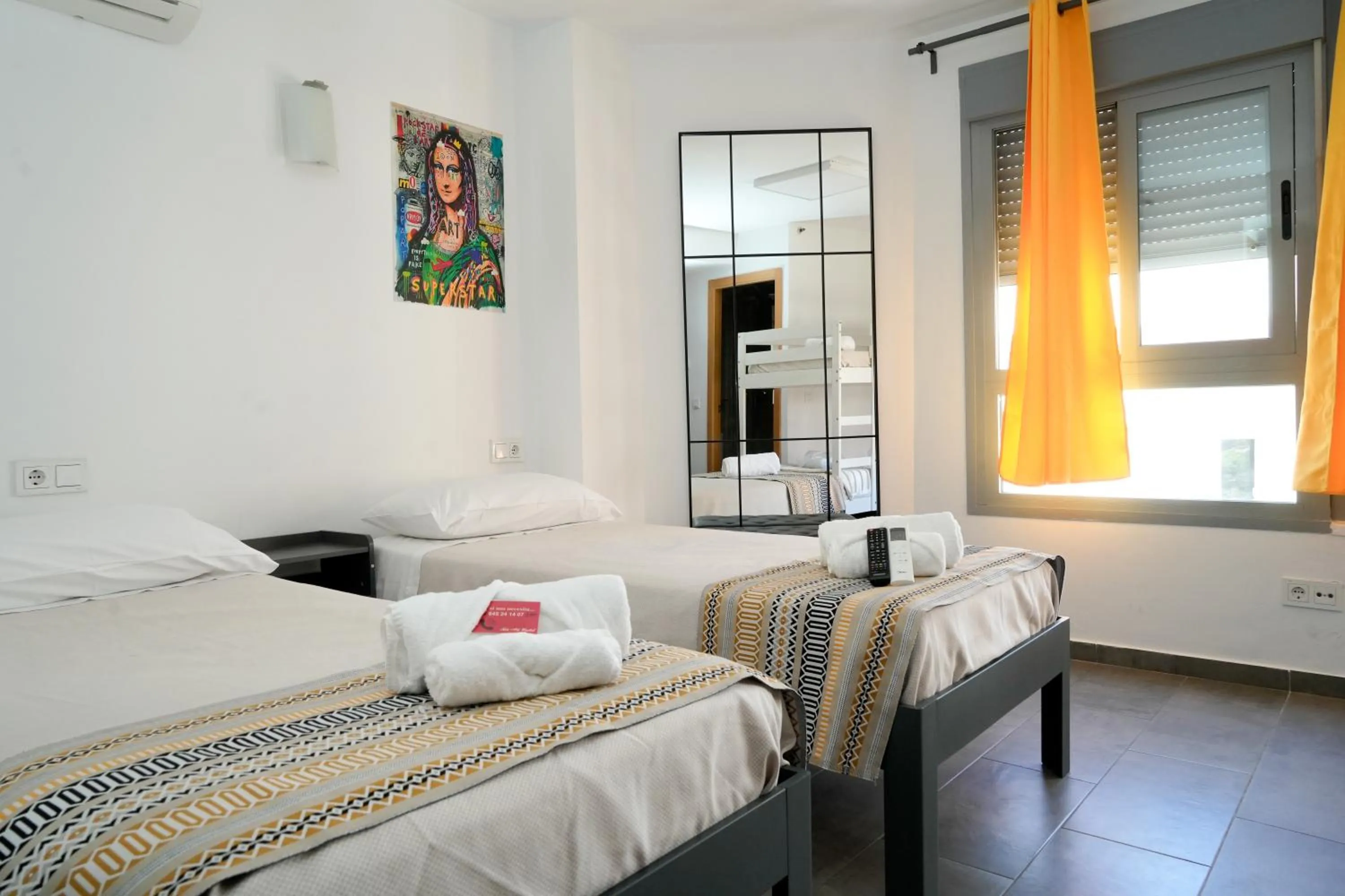 Bed in New Art Hostel - Albergue Juvenil