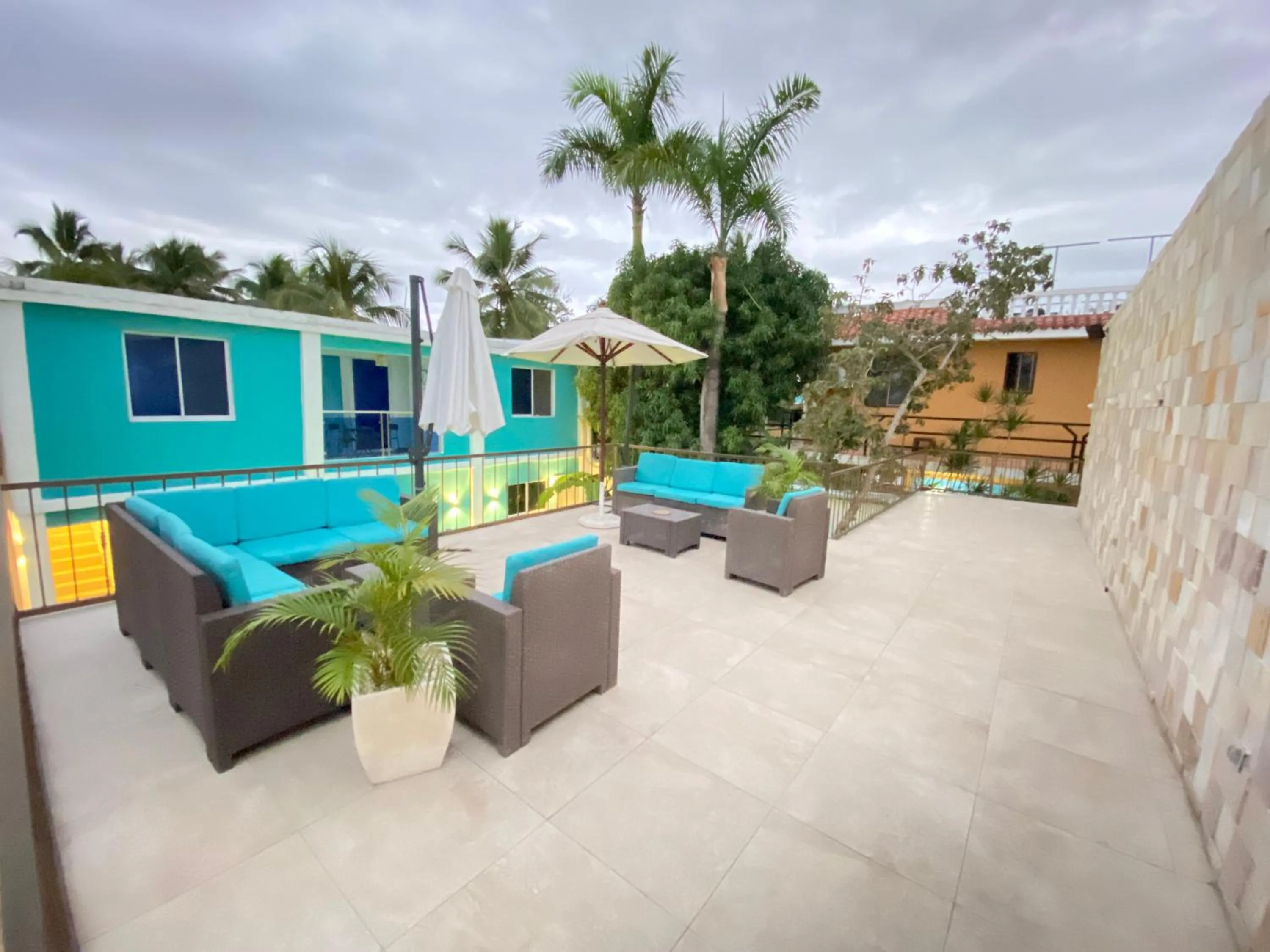 Balcony/Terrace in Hotel Agua Dulce