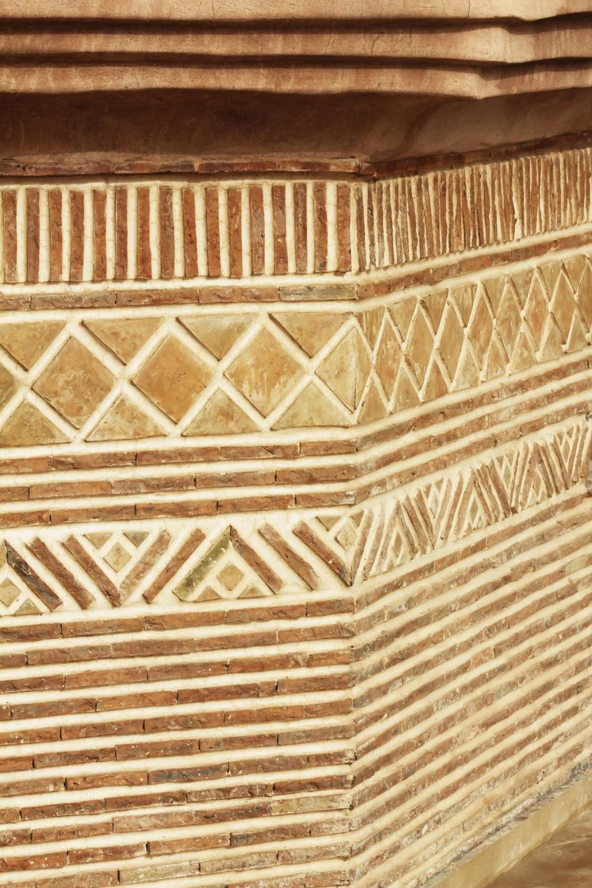 Decorative detail in Palais d'hôtes Darsor