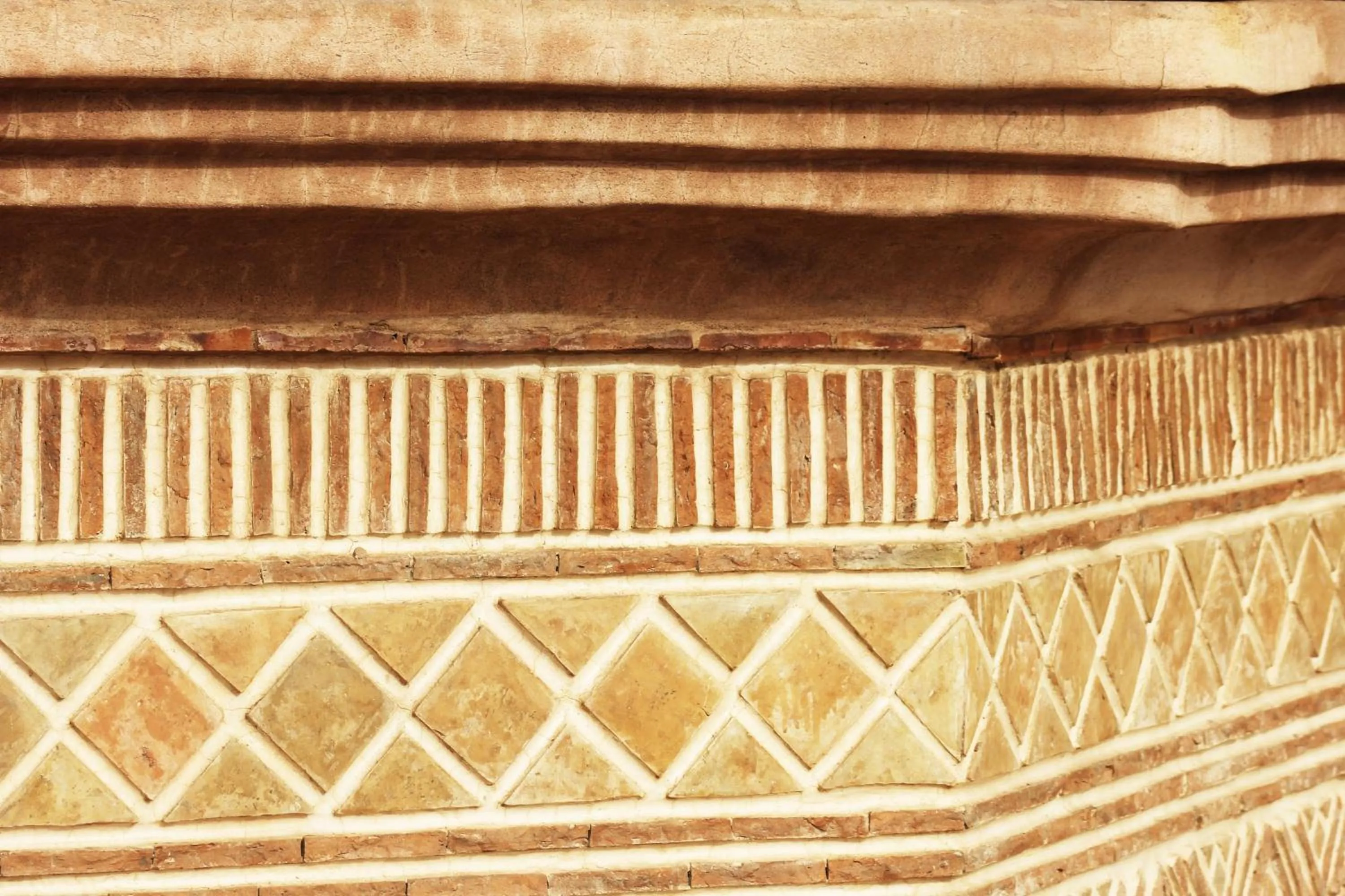 Decorative detail in Palais d'hôtes Darsor